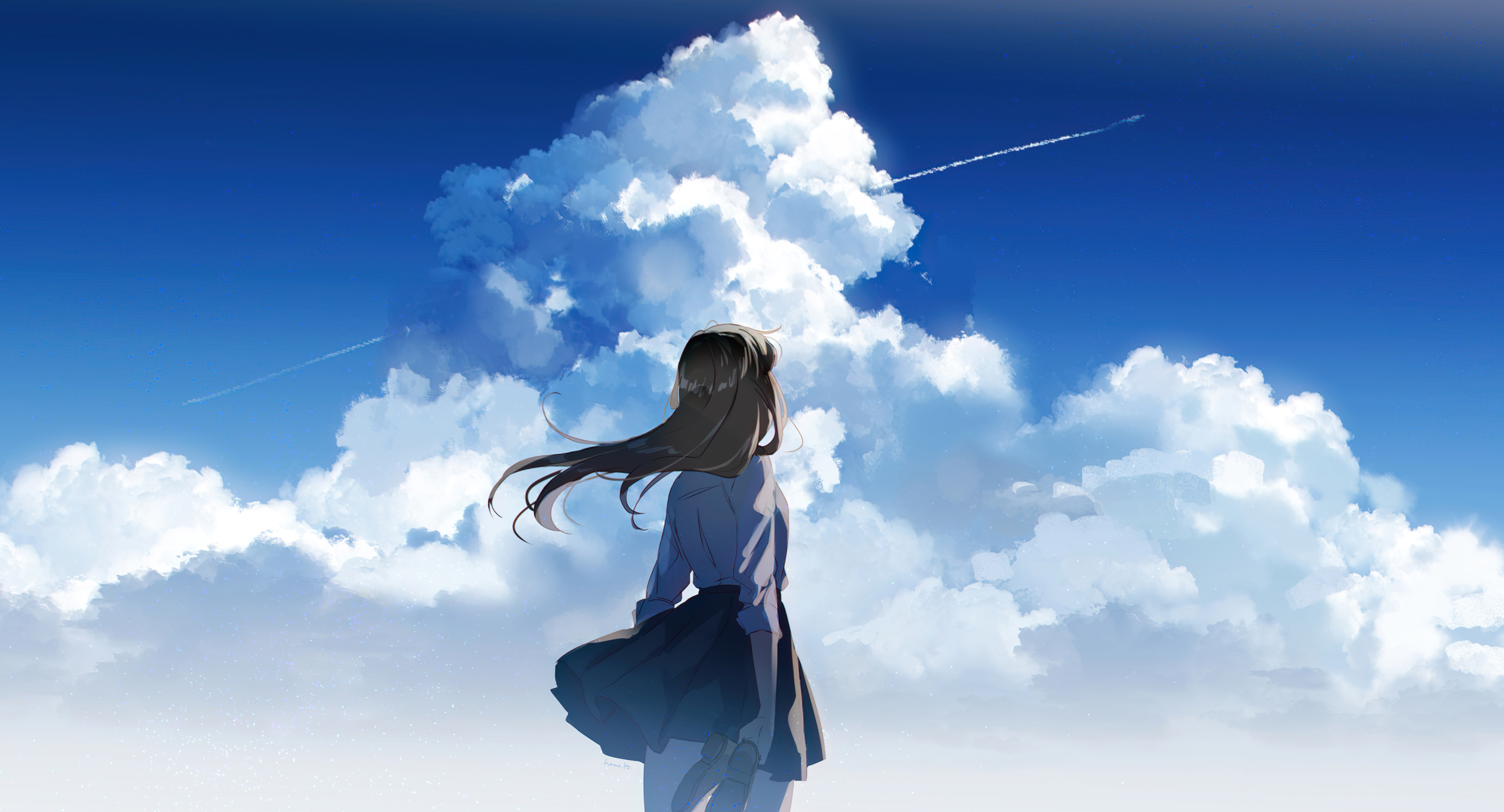Чистое небо аниме