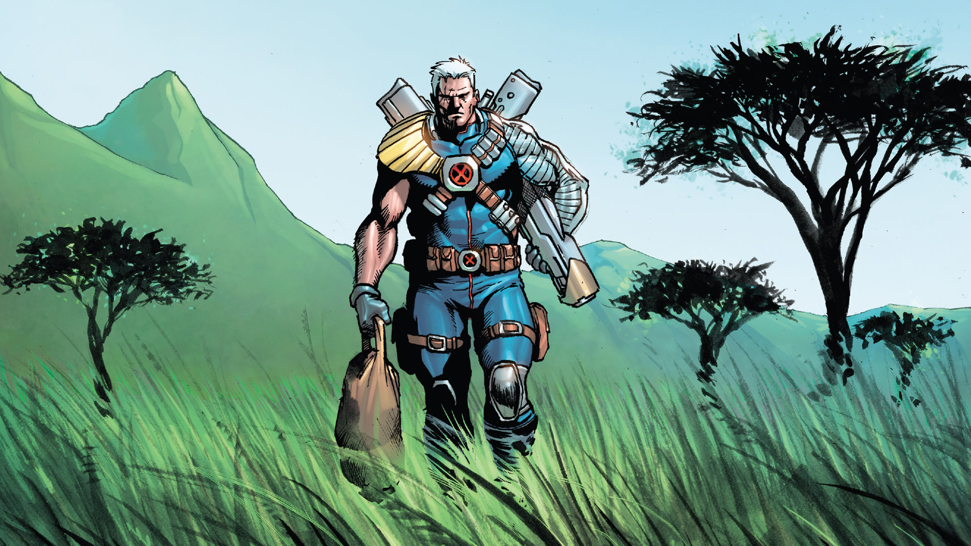 comics, cable, cable (marvel comics) Smartphone Background