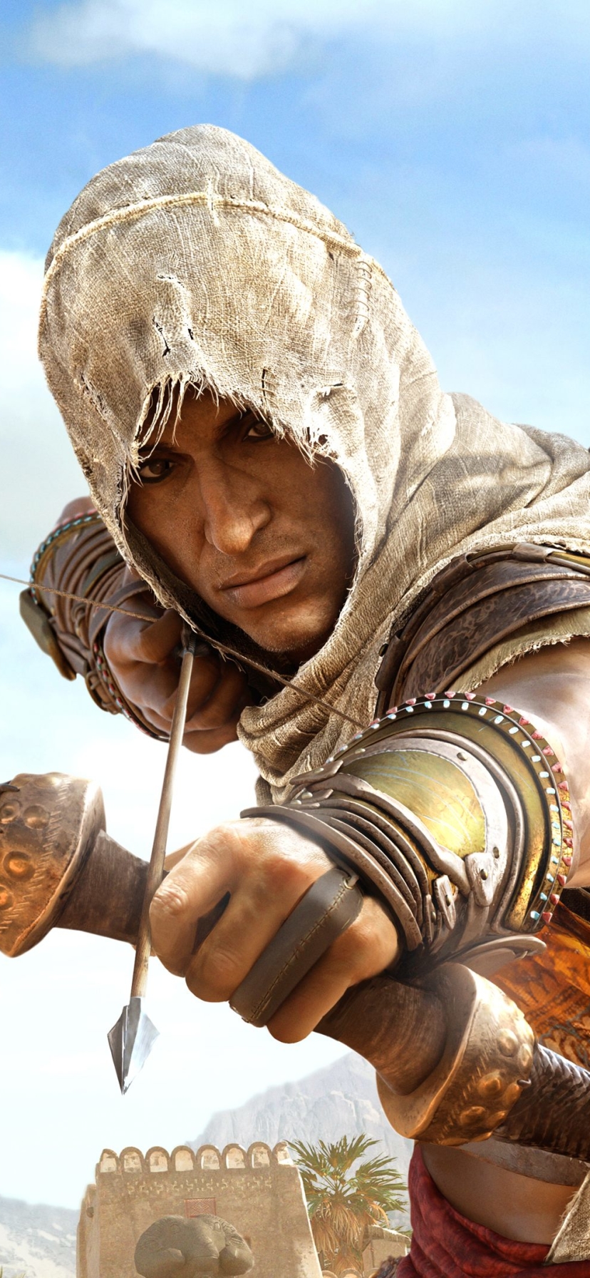 Mobile wallpaper: Assassin's Creed, Video Game, Assassin's Creed Origins,  Bayek Of Siwa, 1127428 download the picture for free.