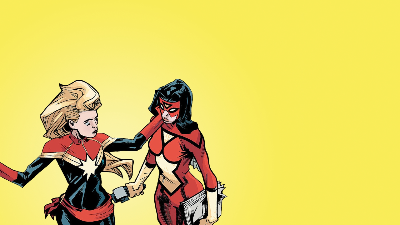 ms marvel and spider woman