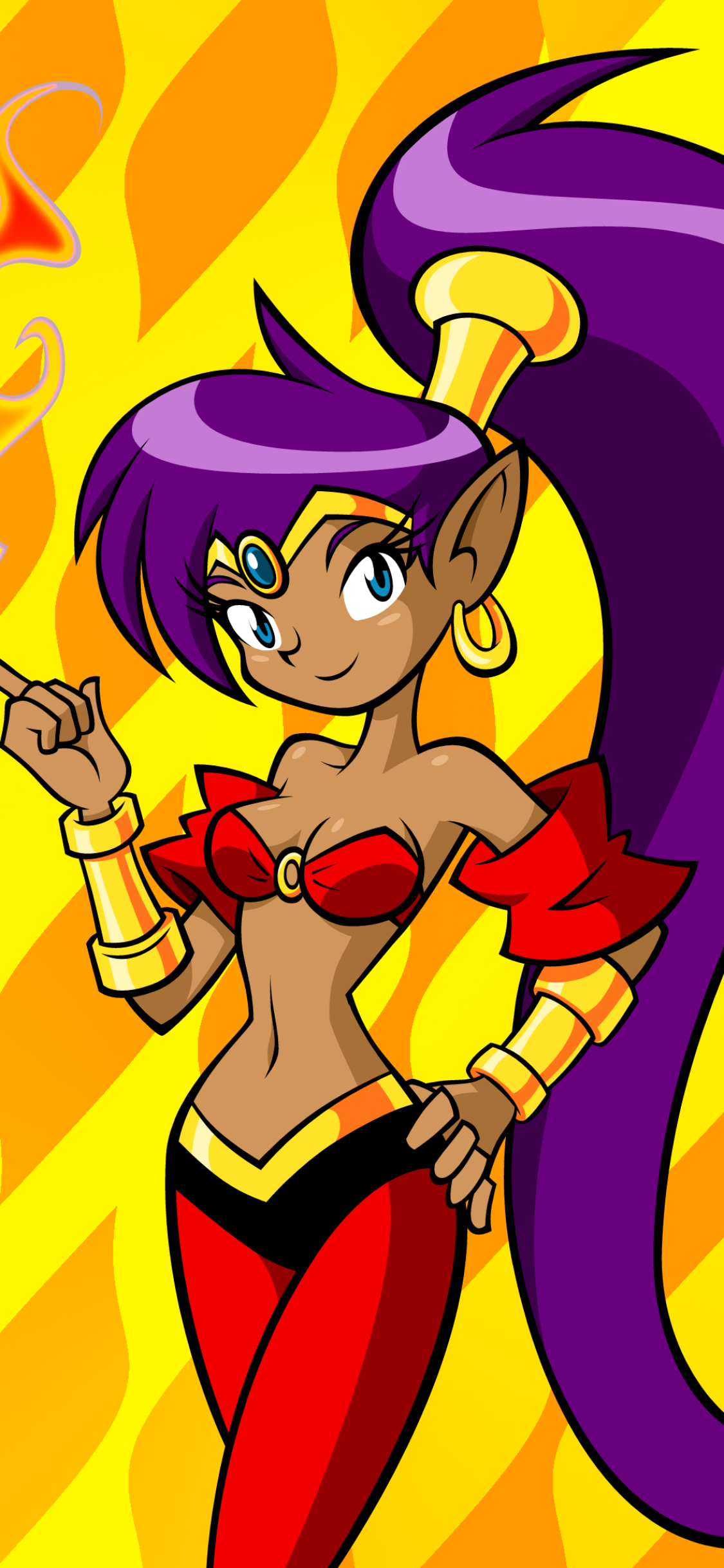 Shantae Blaze Wallpaper ver.