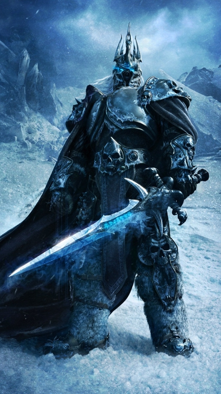 lich king, video game, world of warcraft, sindragosa (world of warcraft), warcraft Phone Background