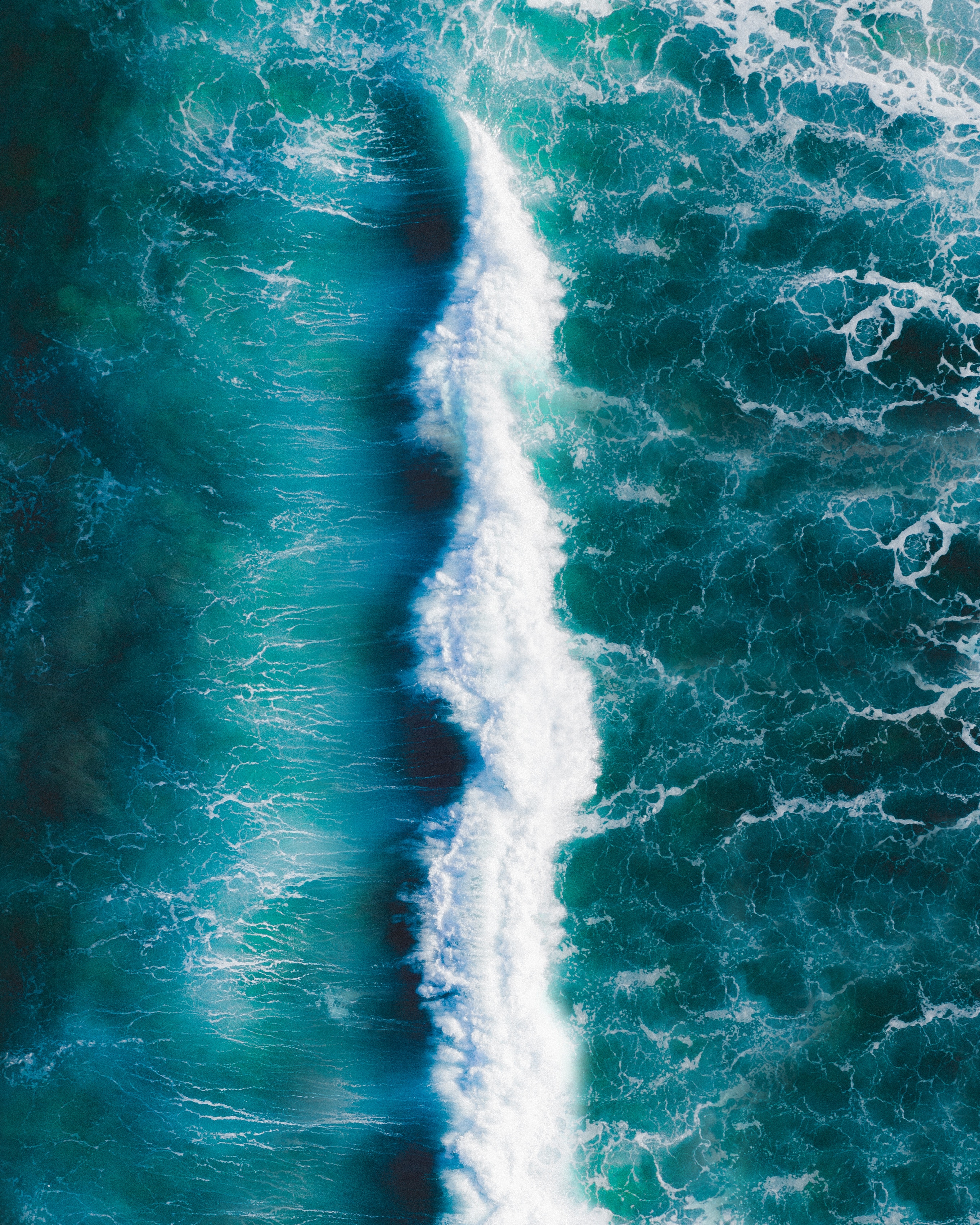 Скачать обои бесплатно Волна, Океан, Прибой, Природа, Пена картинка на рабочий стол ПК