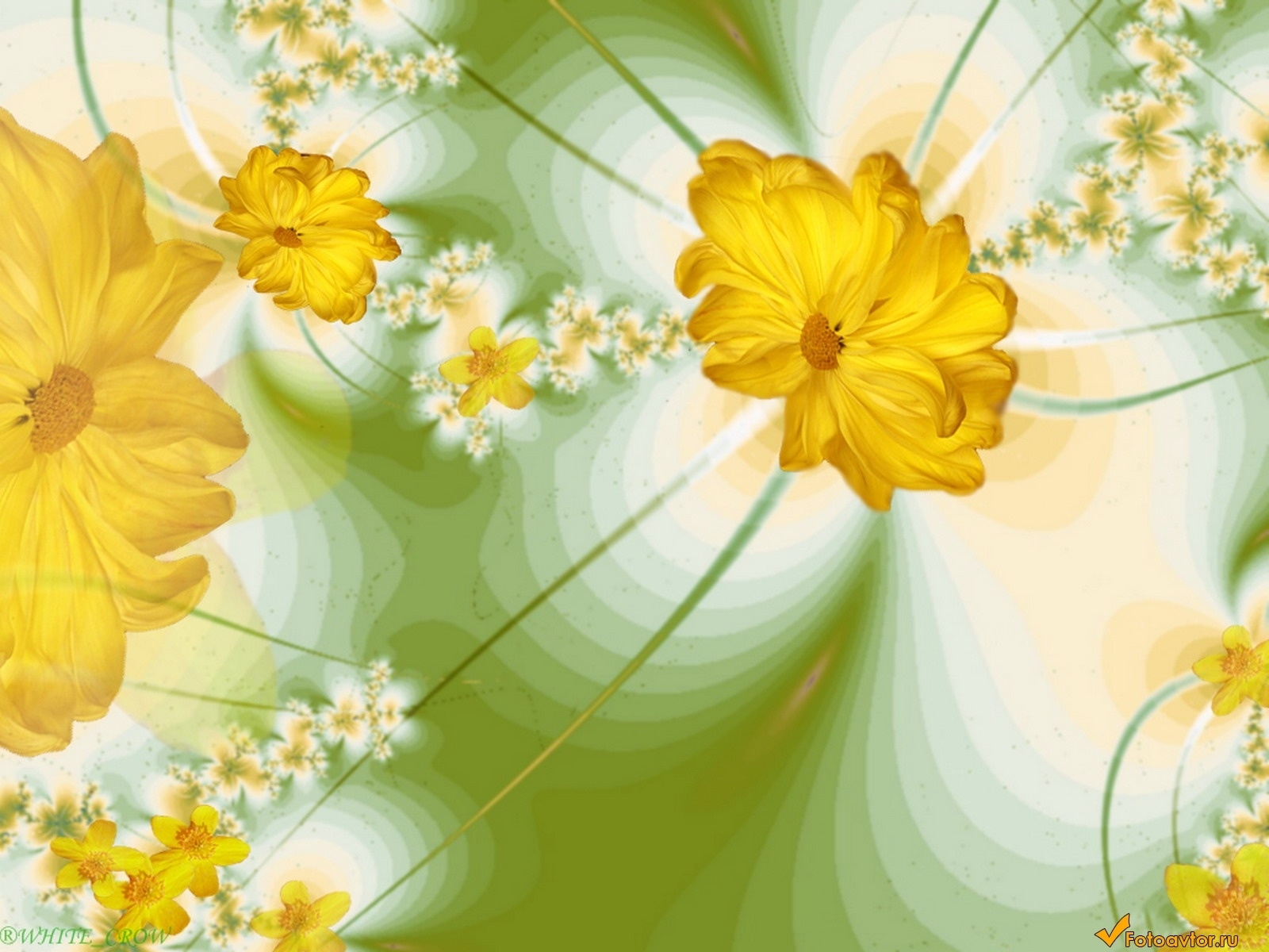 Téléchargez gratuitement l'image Plantes, Fleurs, Dessins sur le bureau de votre PC