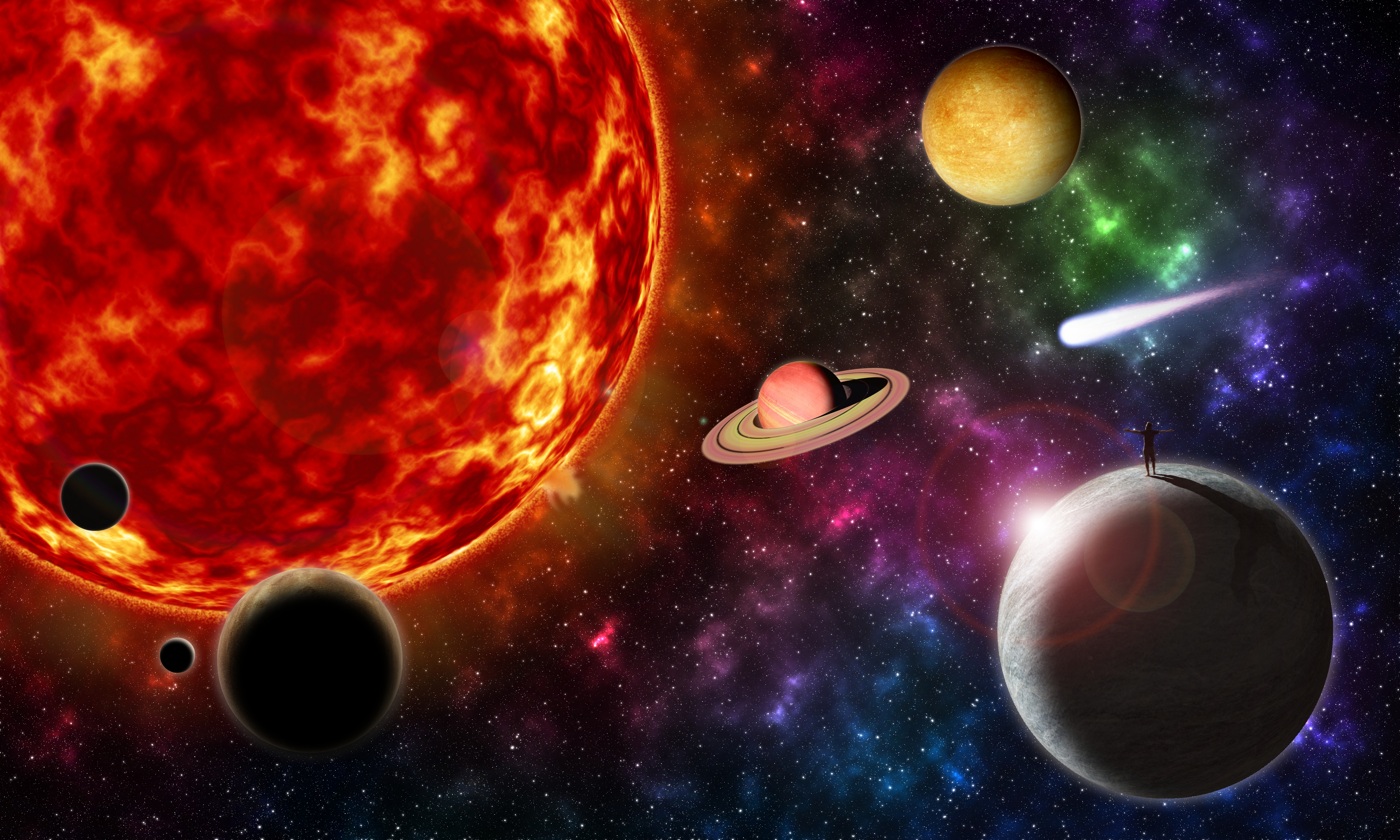 картинки космоса и планет для детей