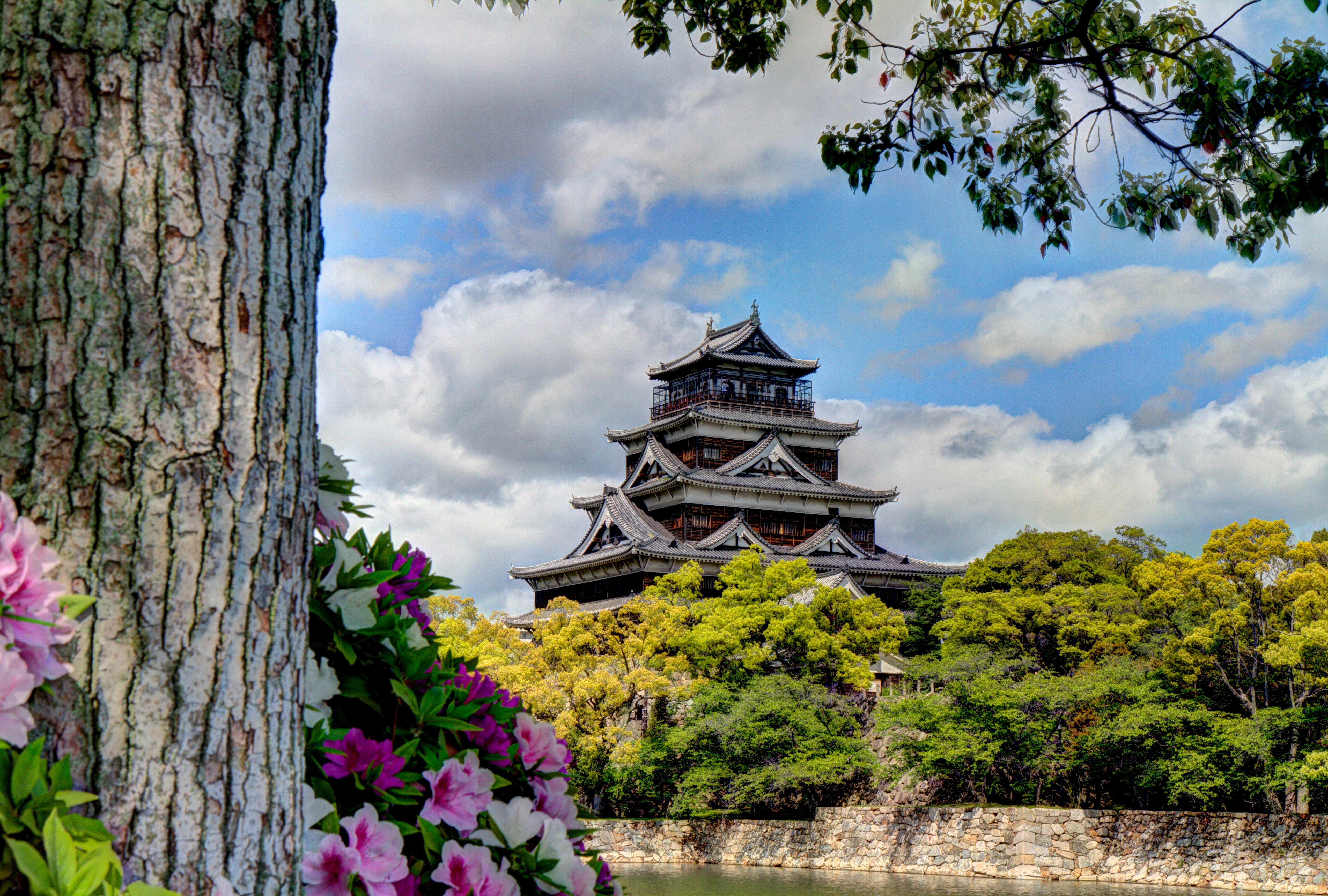 Hiroshima Castle HD photos