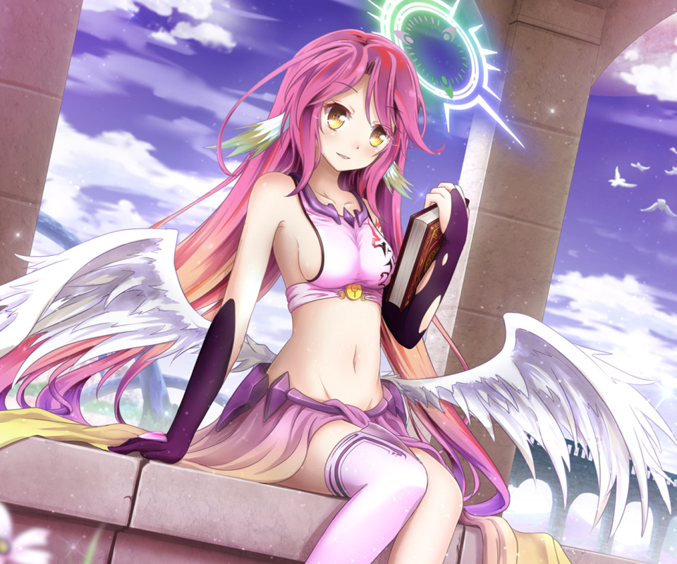 Jibril No Game No Life Sticker - Jibril No Game No Life Heart - Discover &  Share GIFs