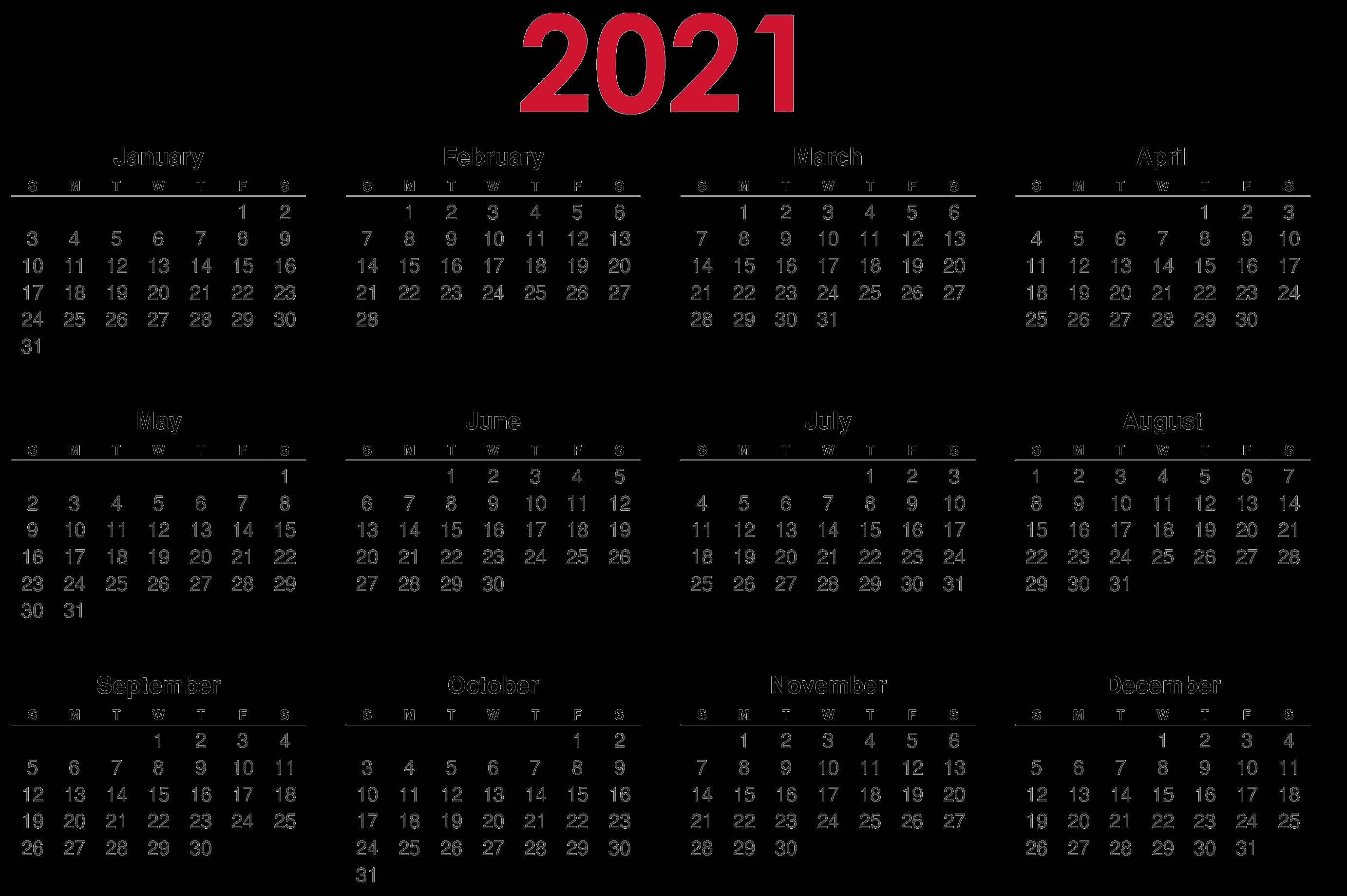 misc, calendar, new year 2021