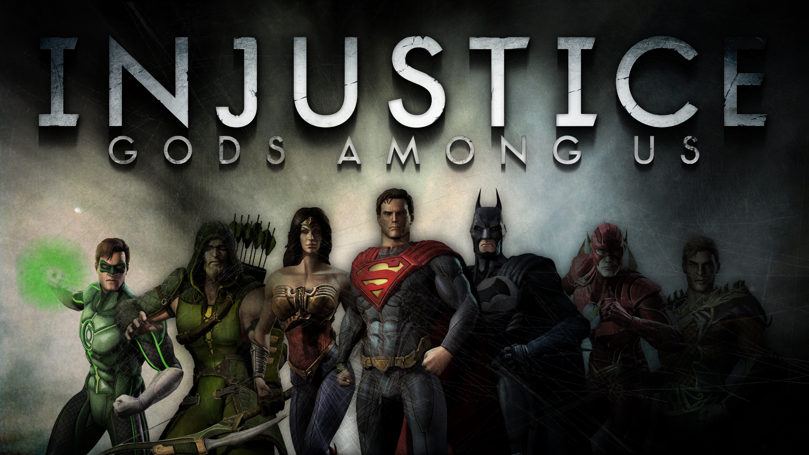 superman, injustice: gods among us, video game, aquaman, batman, flash, green arrow, green lantern, hal jordan, wonder woman, injustice Full HD