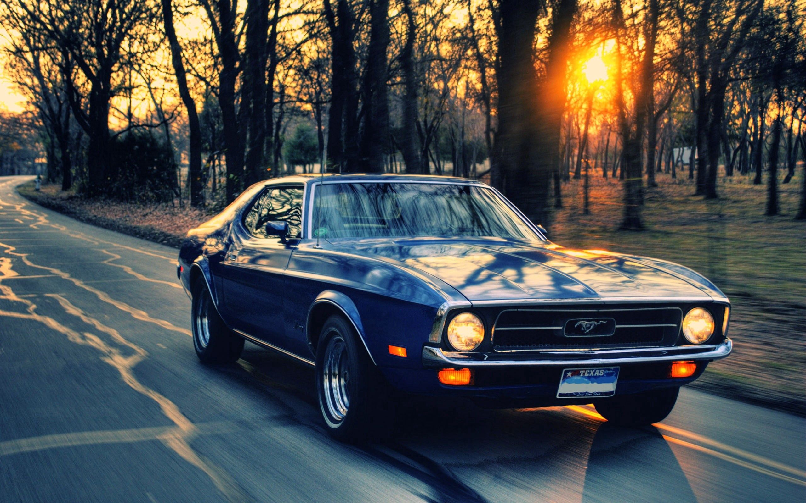 Download mobile wallpaper Movement, Traffic, Auto, Cars, Ford Mustang for free.