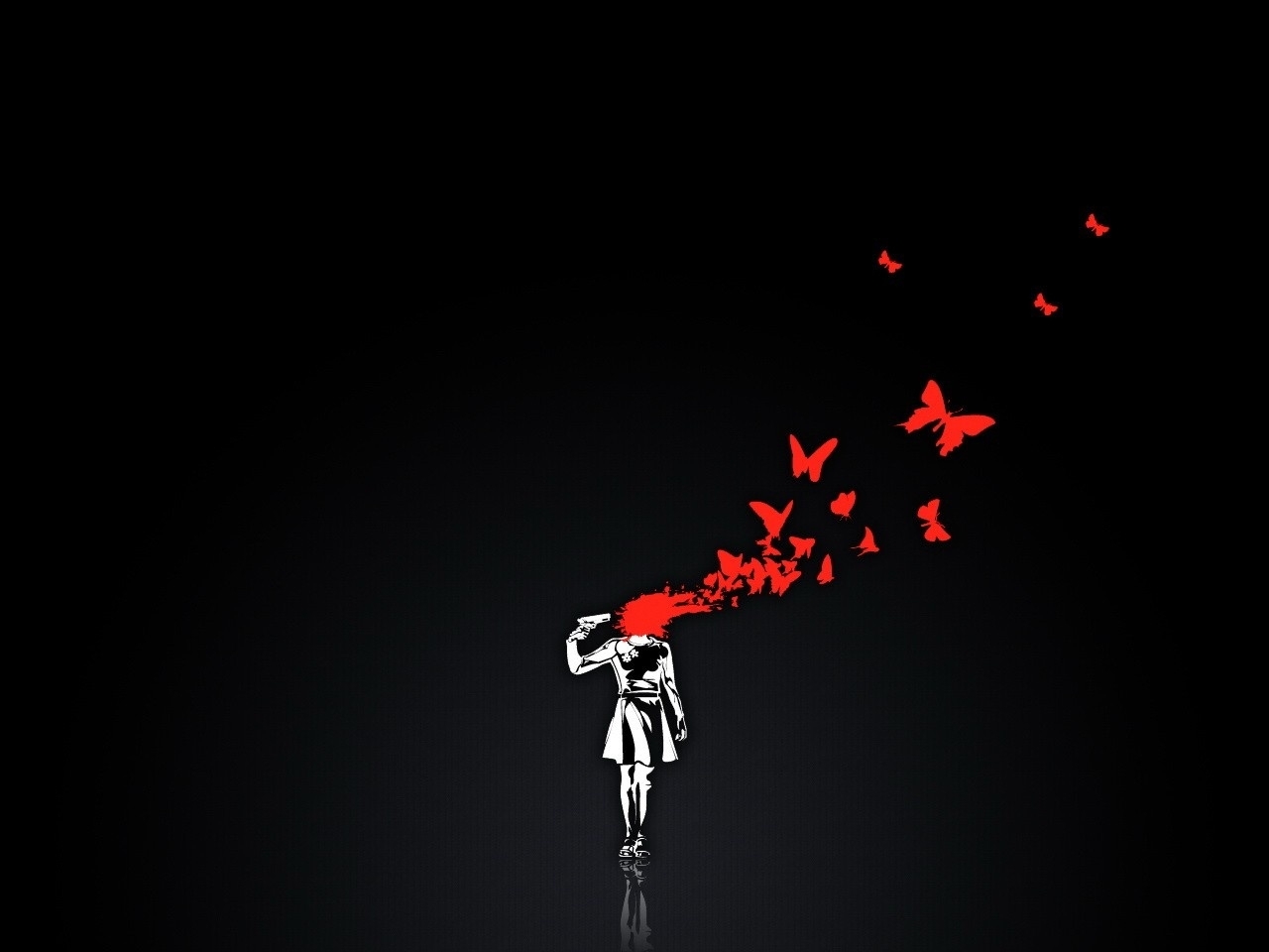 android blood, black, background