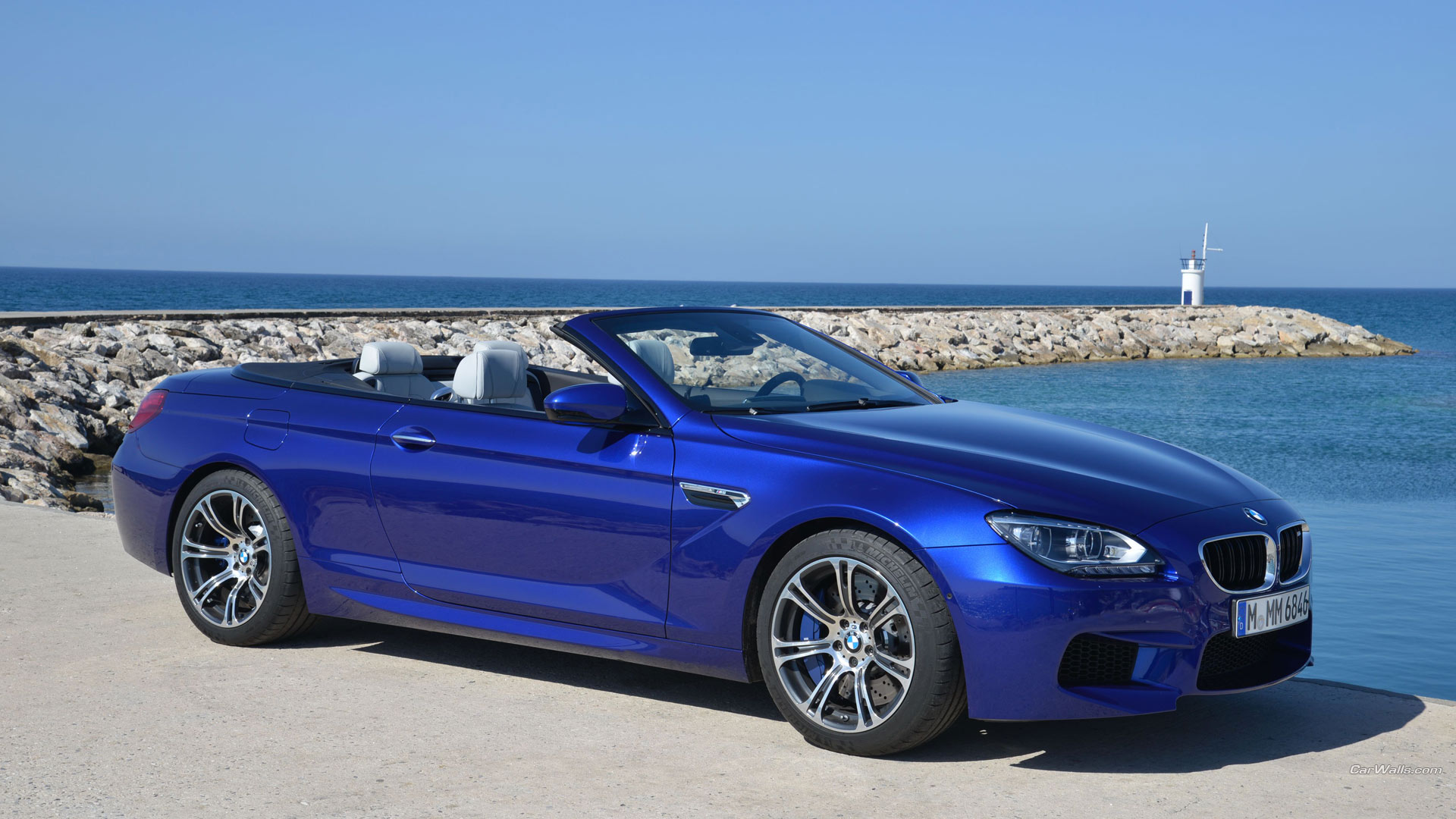 BMW 4 Cabrio Blue