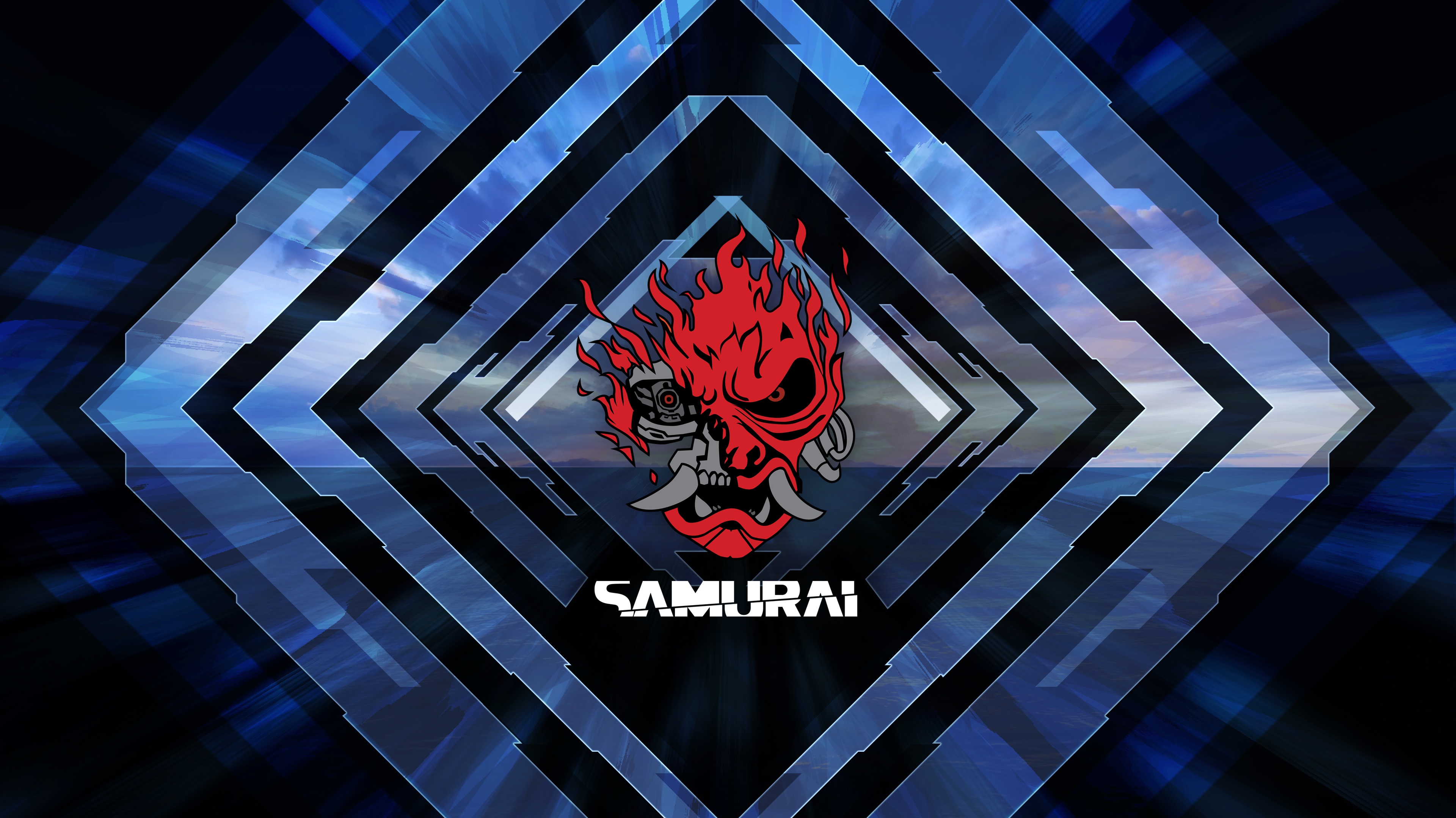 Samurai логотип cyberpunk фото 44