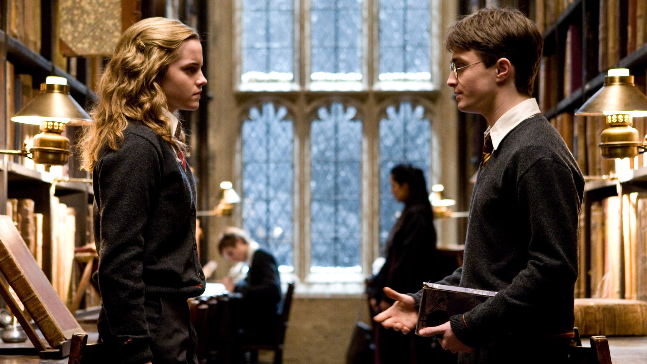 movie, harry potter, harry potter and the half blood prince, daniel radcliffe, emma watson, hermione granger for Windows