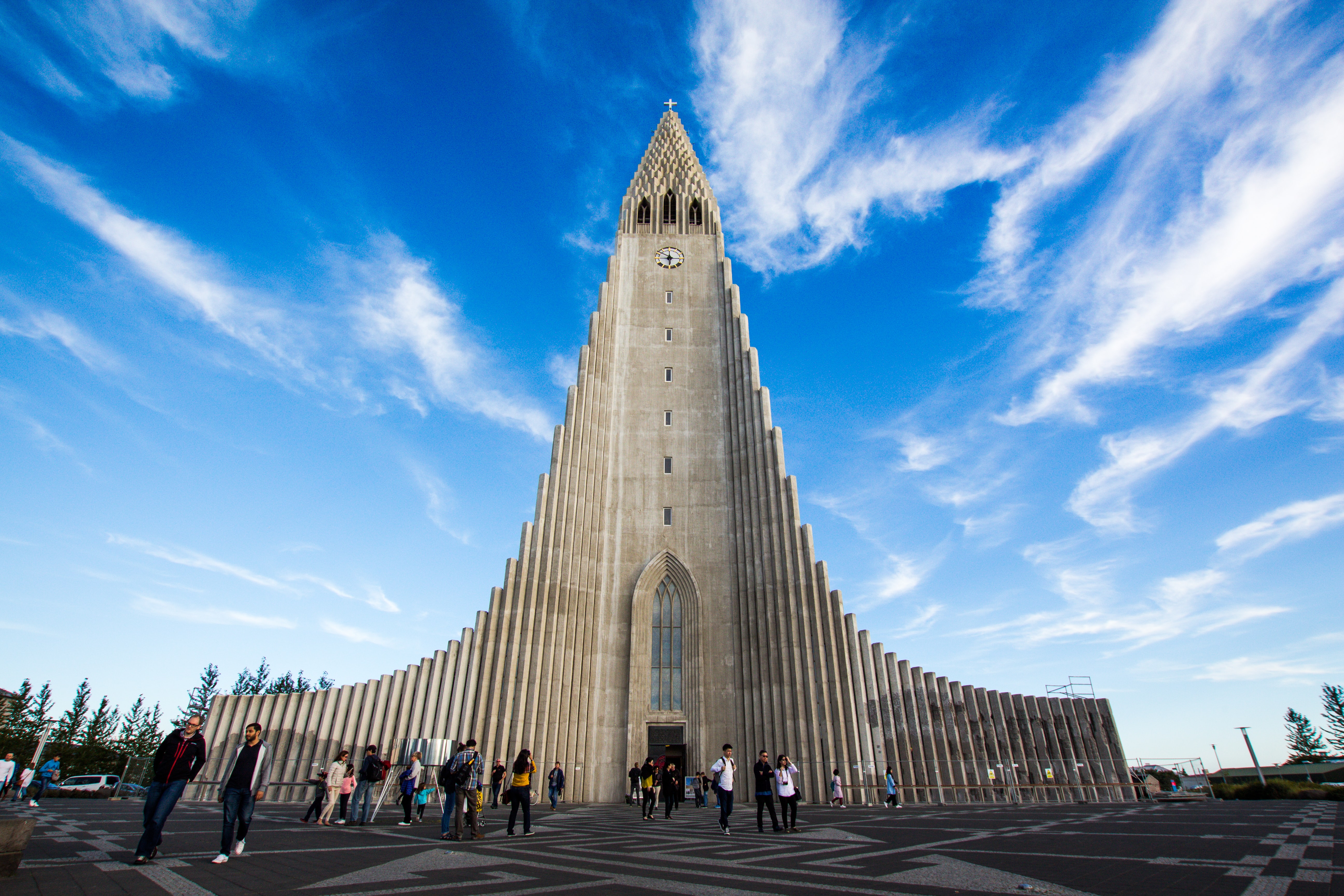 reykjavik, religious, hallgrimskirkja, church, iceland lock screen backgrounds