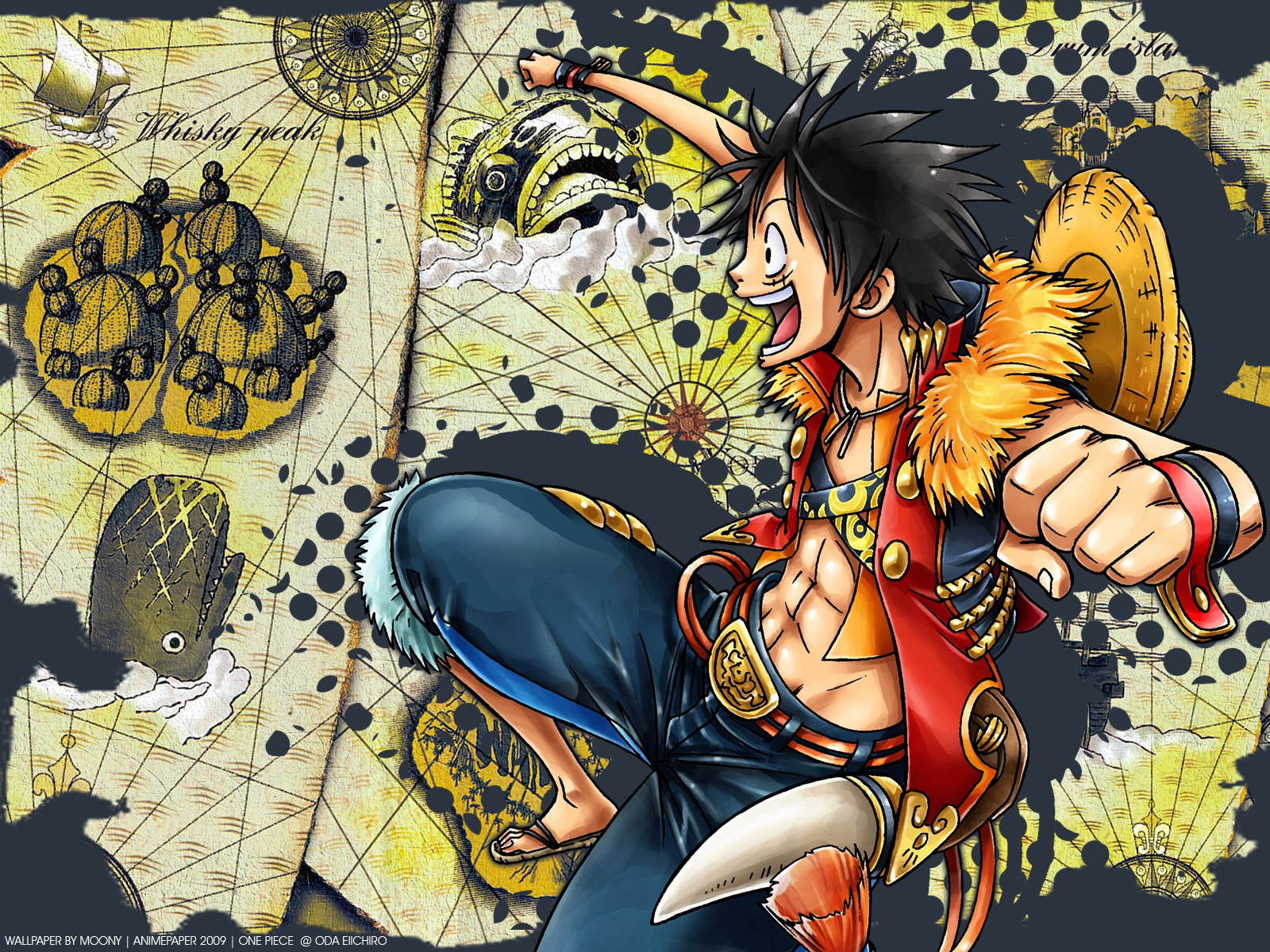 one piece, anime, monkey d luffy mobile wallpaper