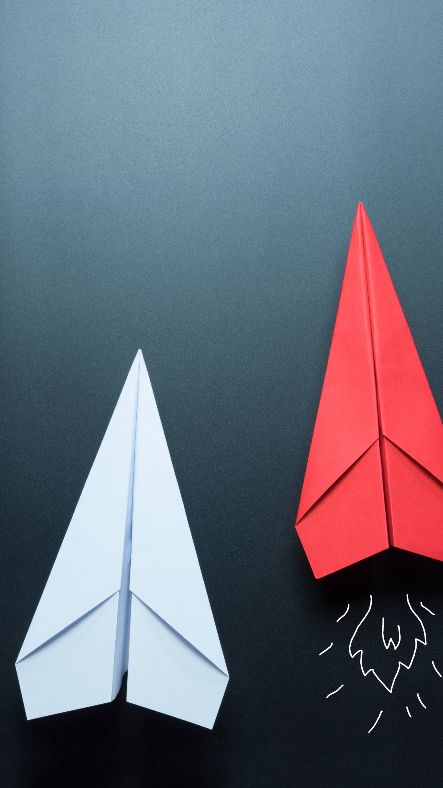 origami, man made, paper, paper plane