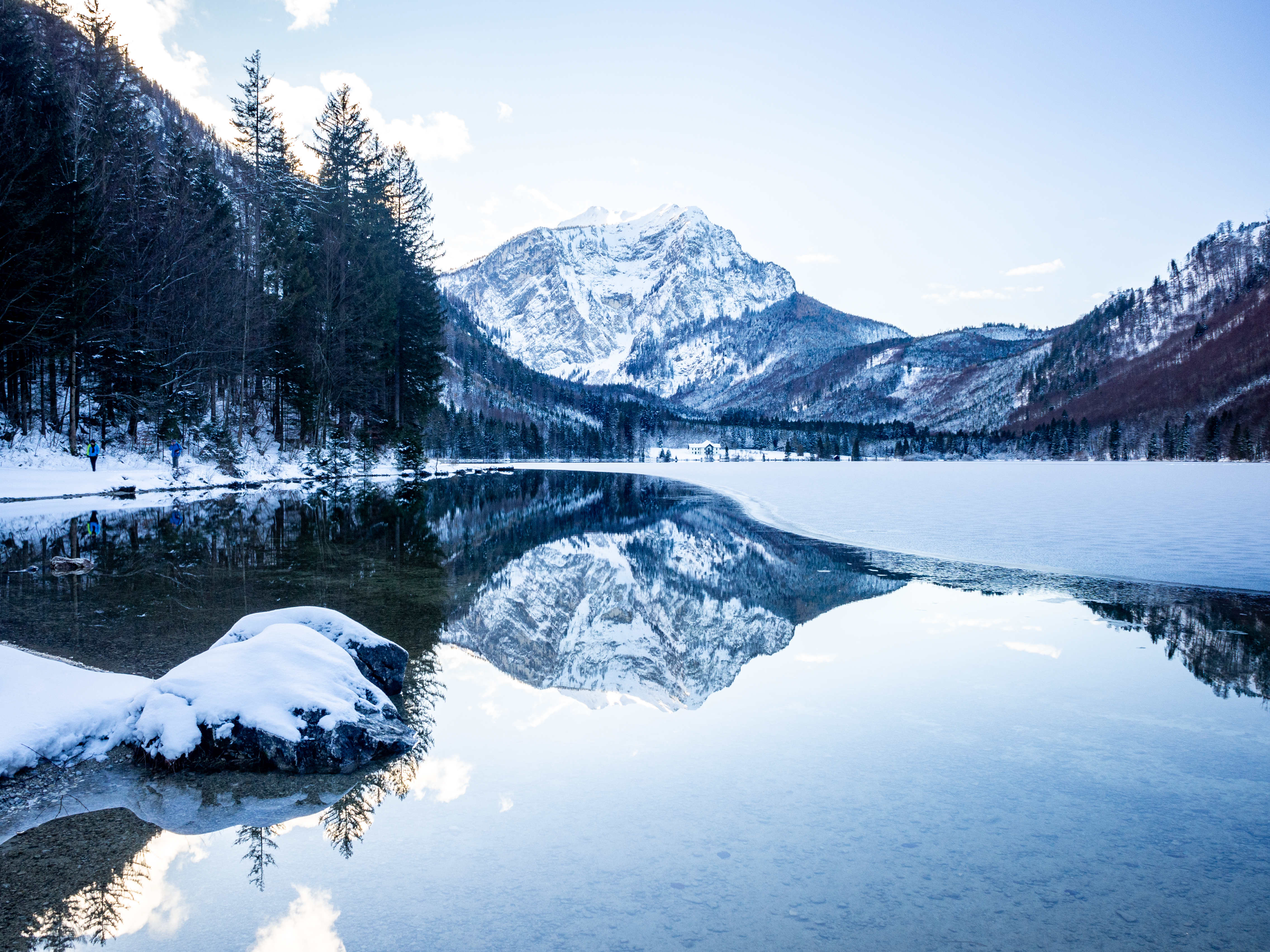 Free download wallpaper Mountains, Snow, Lake, Nature, Reflection on your PC desktop