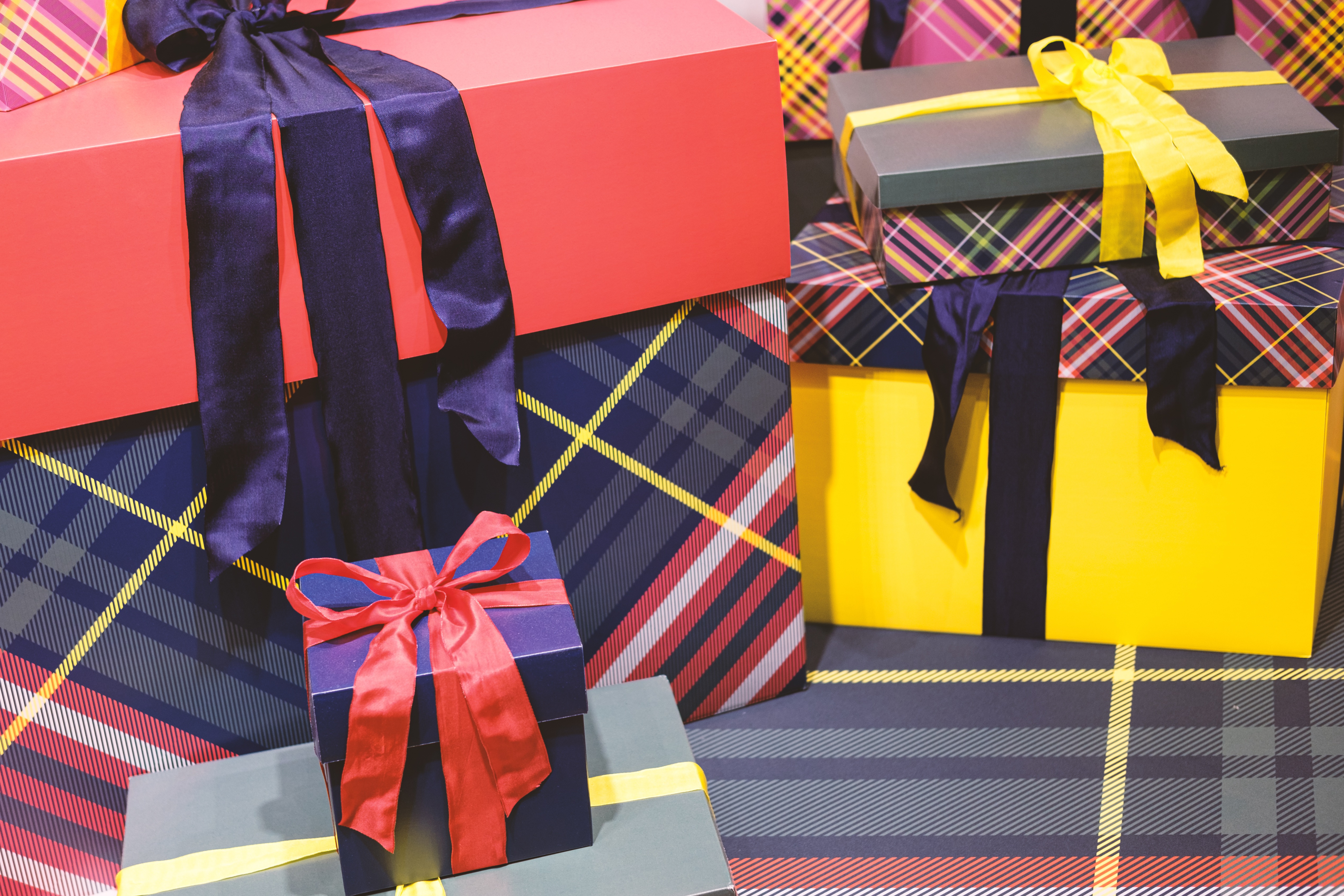 misc, gift, box, ribbon
