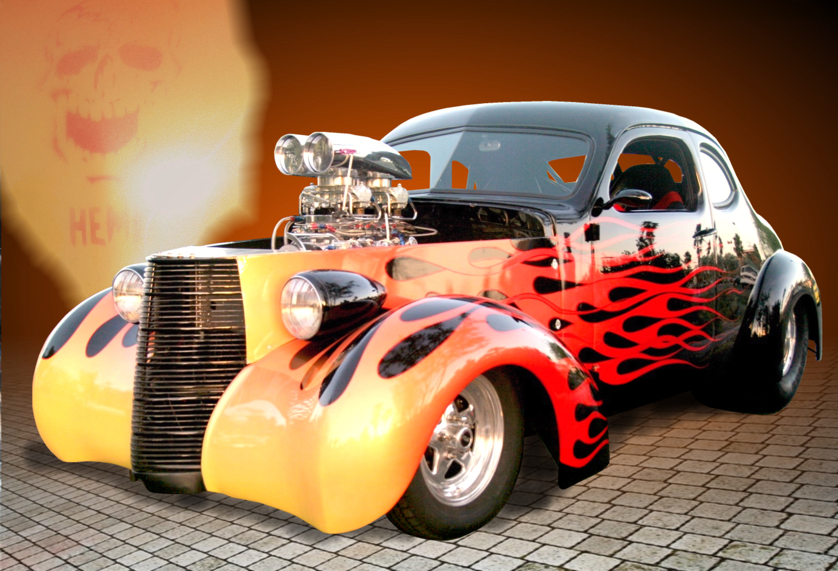 hot rod, vehicles HD wallpaper