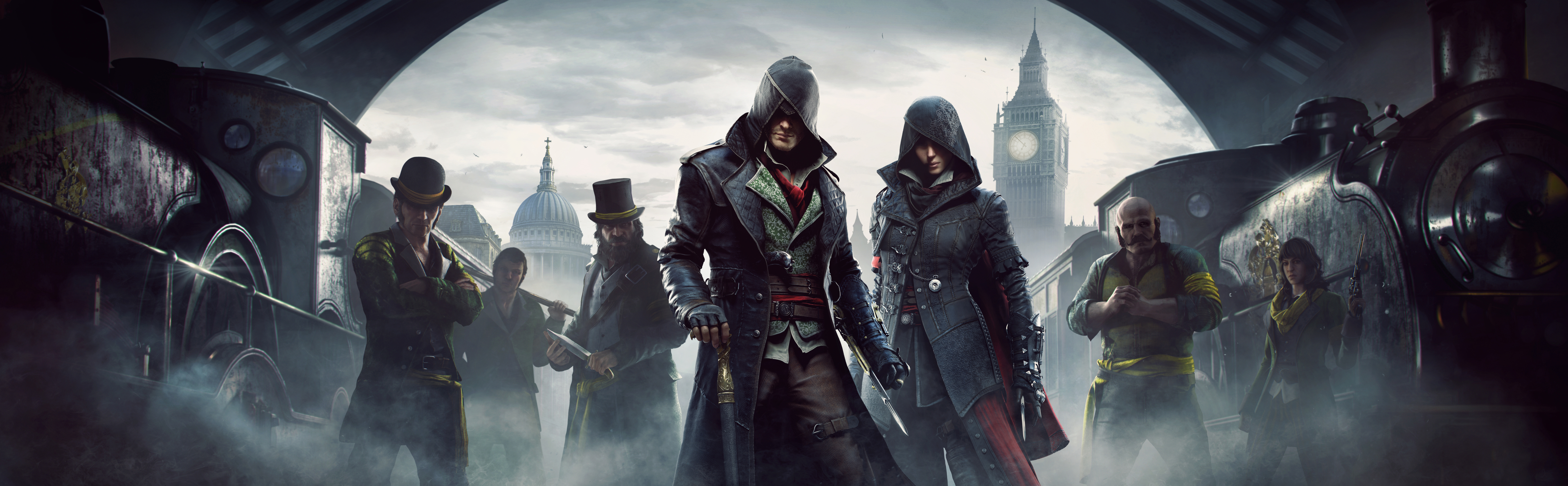 assassin's creed: syndicate, assassin's creed, video game, evie frye, jacob frye Smartphone Background