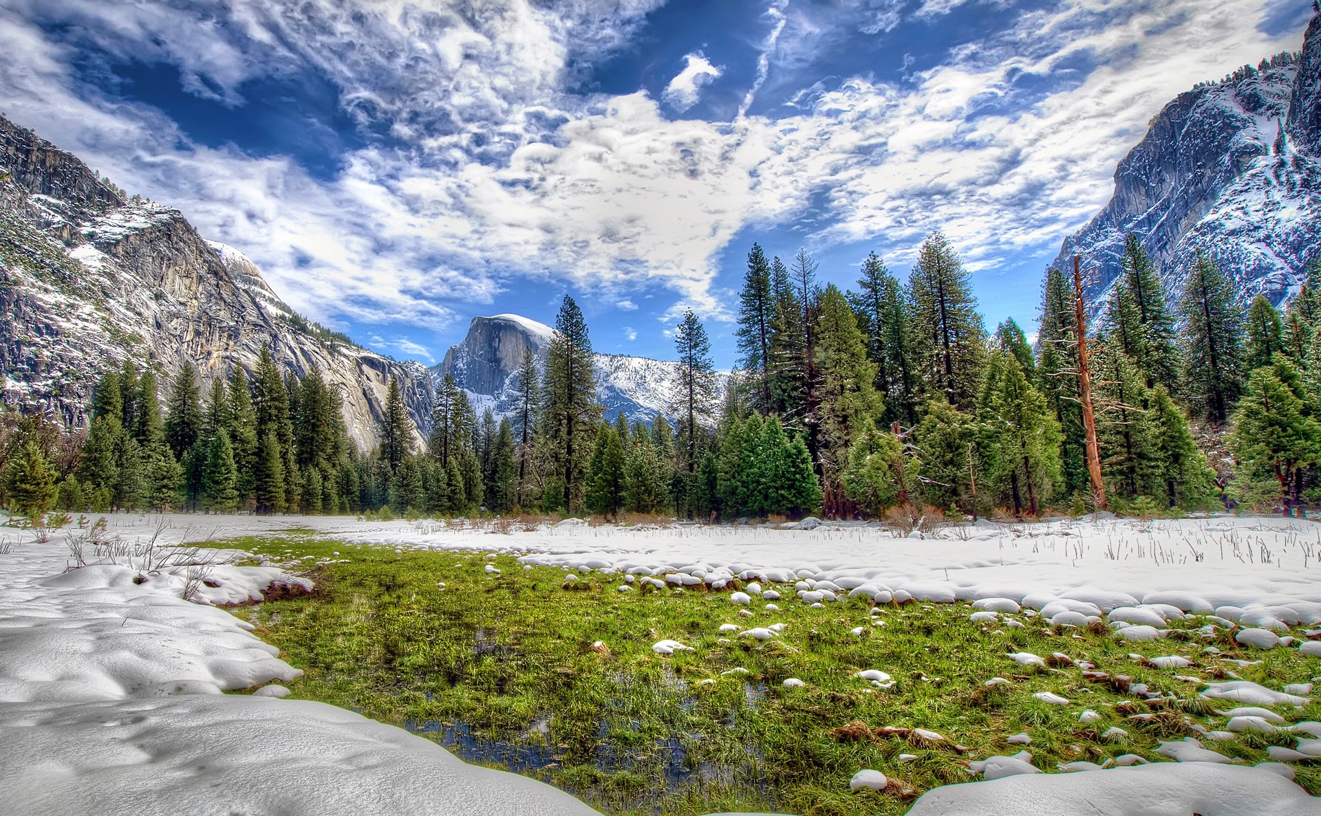 Descarga gratuita de fondo de pantalla para móvil de Parque Nacional, Yosemite, Sierra Nevada, Naturaleza, California, Hdr.
