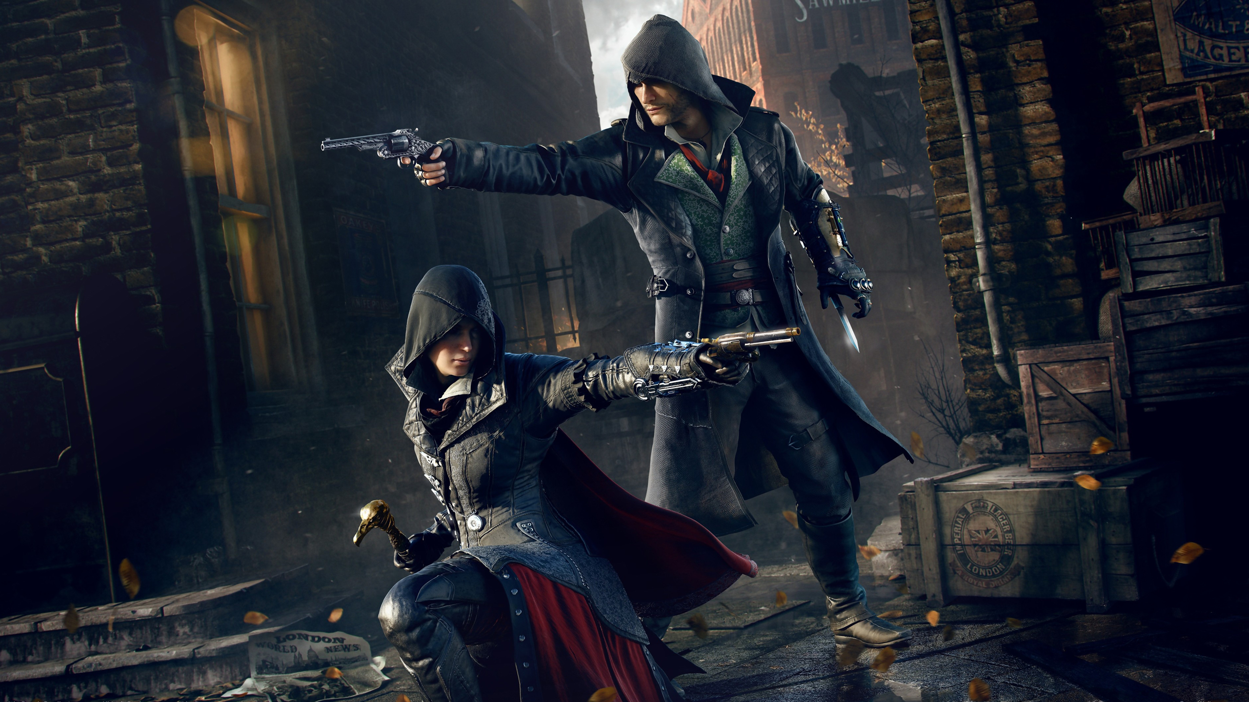 assassin's creed, video game, assassin's creed: syndicate, evie frye, jacob frye