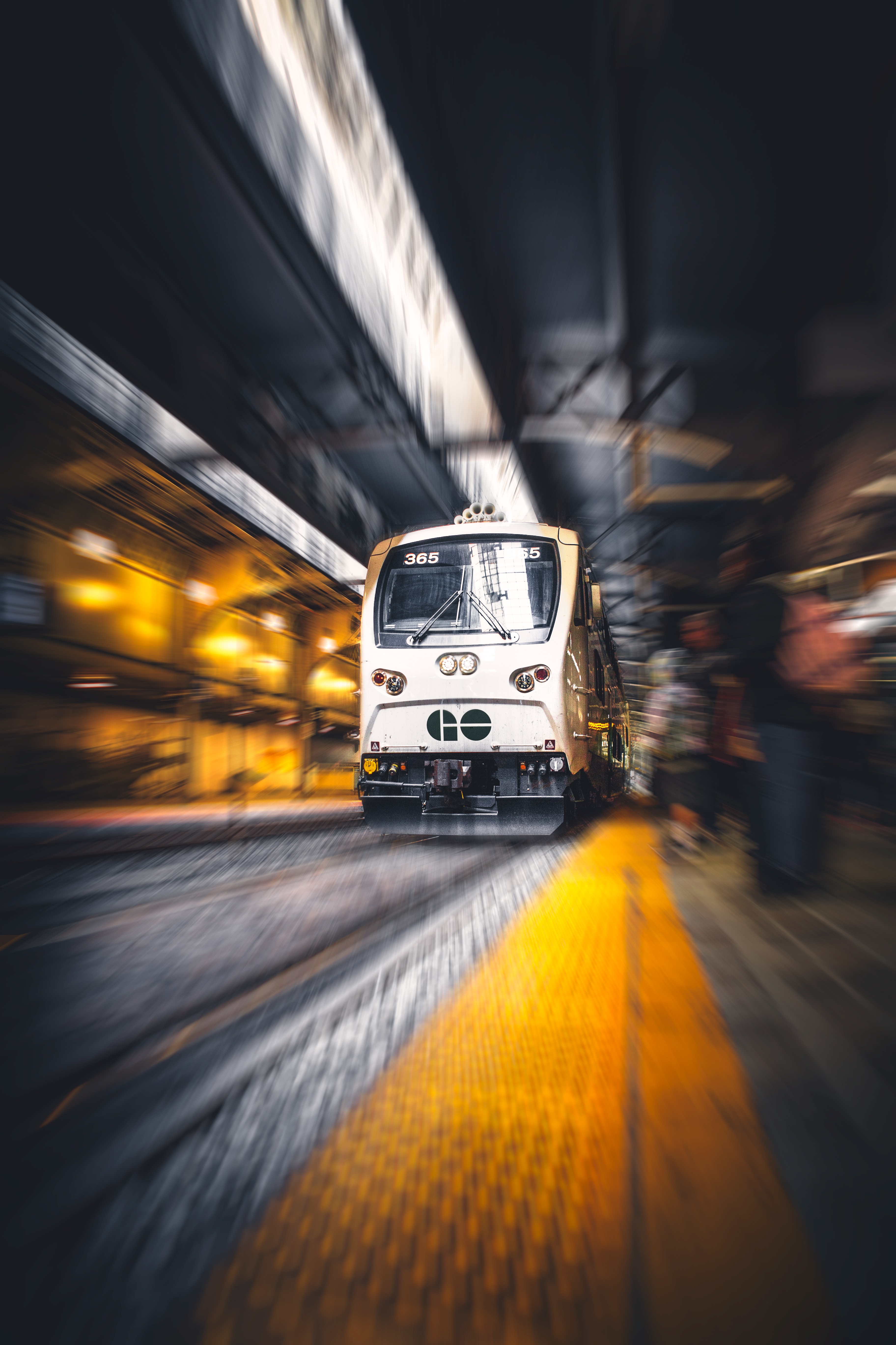 blur, miscellanea, miscellaneous, platform, traffic, movement, smooth, station, train wallpapers for tablet