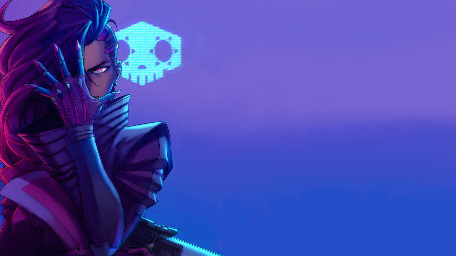 Newest Mobile Wallpaper Sombra (Overwatch)