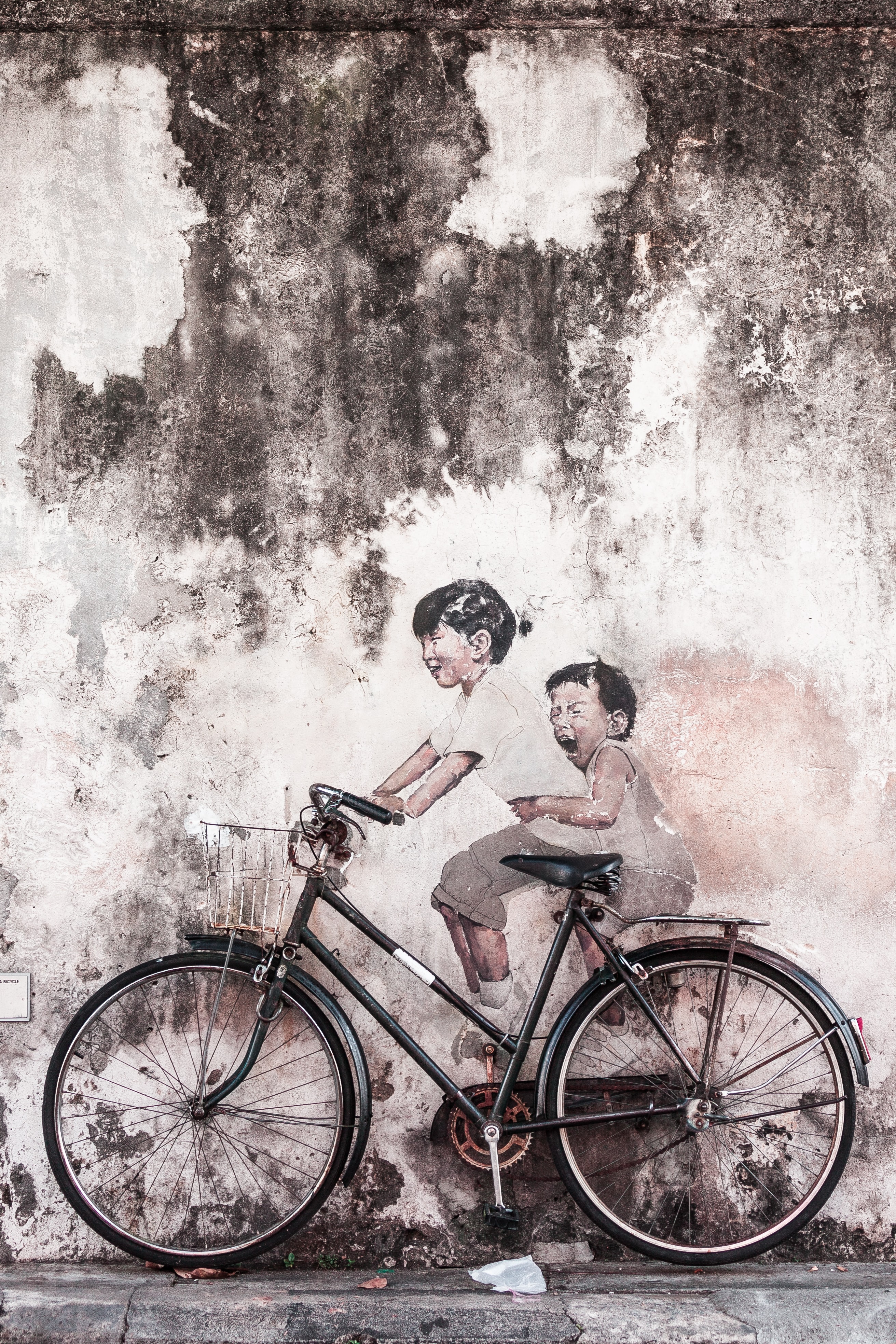 bicycle, funny, art, miscellanea, miscellaneous for android