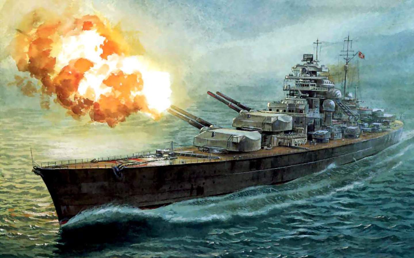 german battleship bismarck, military, battleship FHD, 4K, UHD