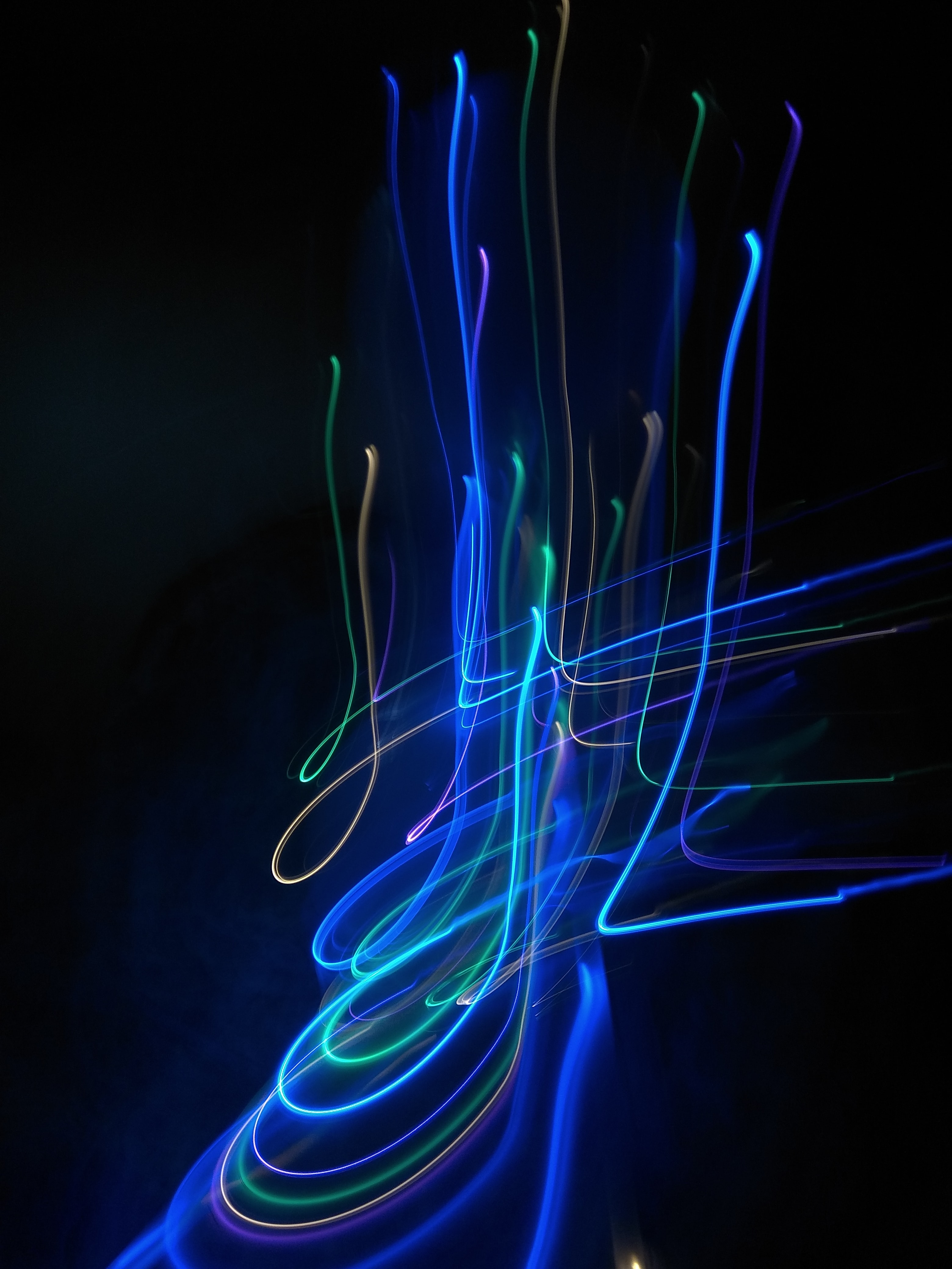 lines, light, dark, freezelight, blue, abstract, shine cellphone