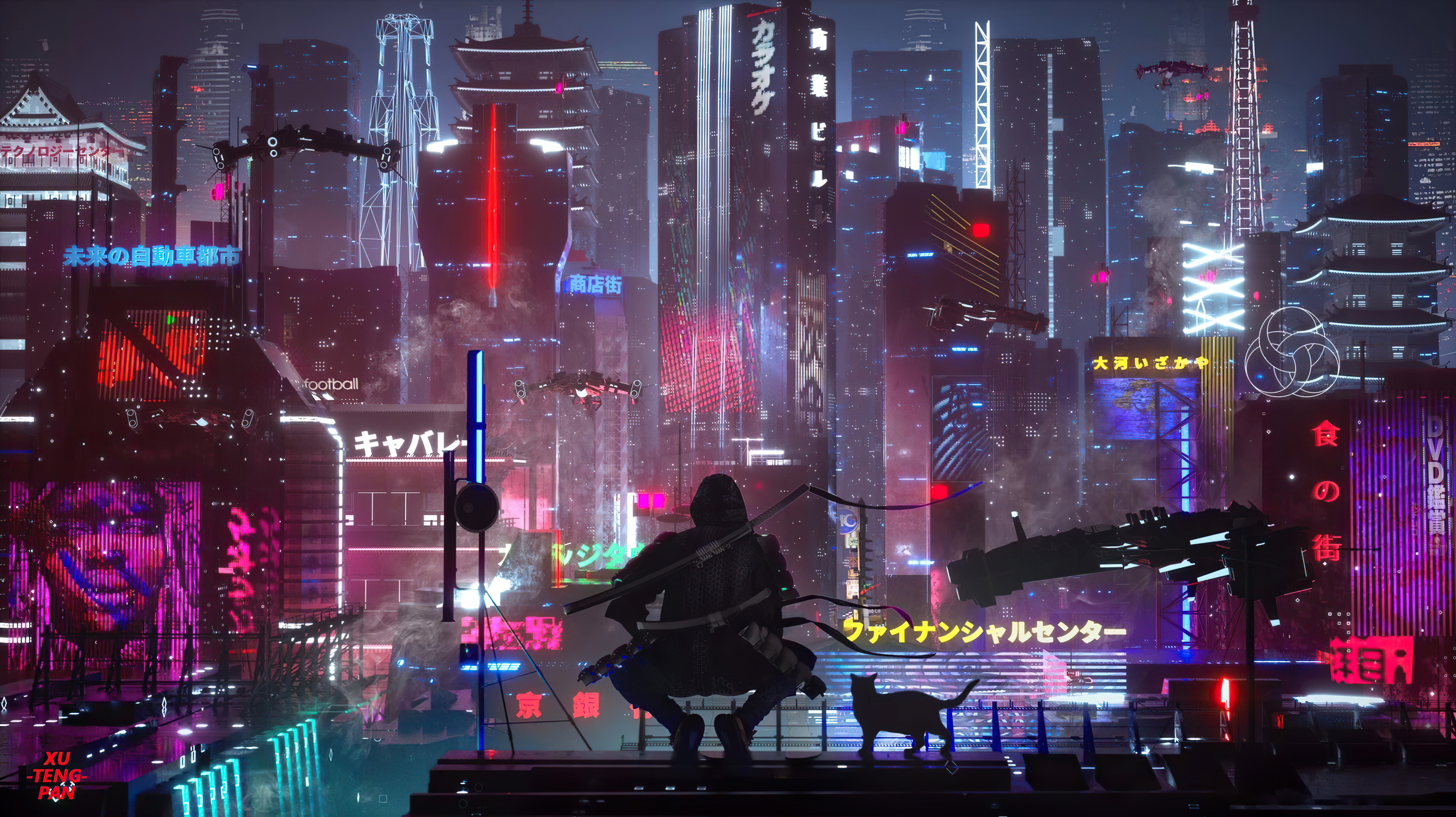 Киберпанк 2077 Токио