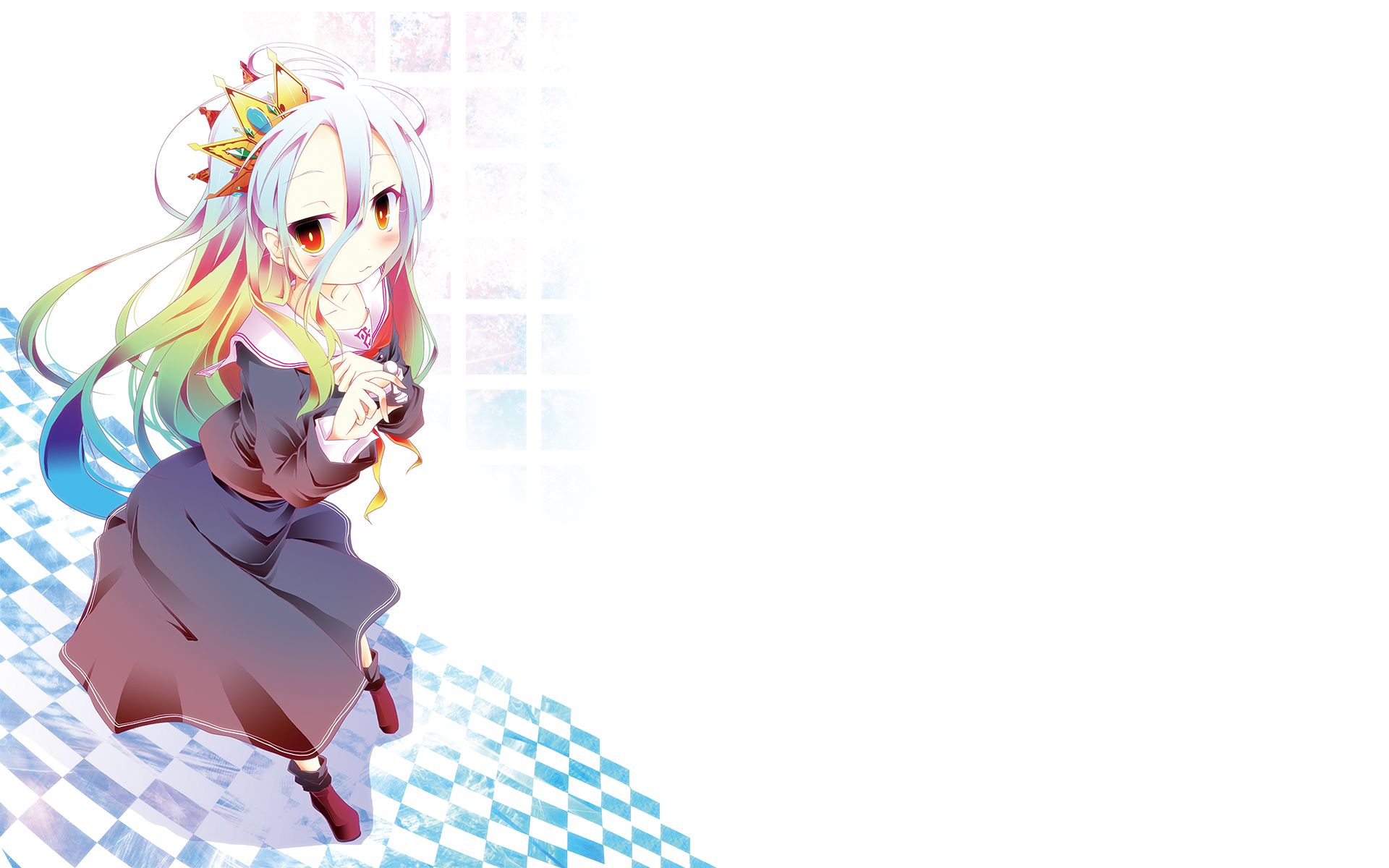 Papel de parede HD para desktop: Anime, Shiro (Sem Jogo Sem Vida