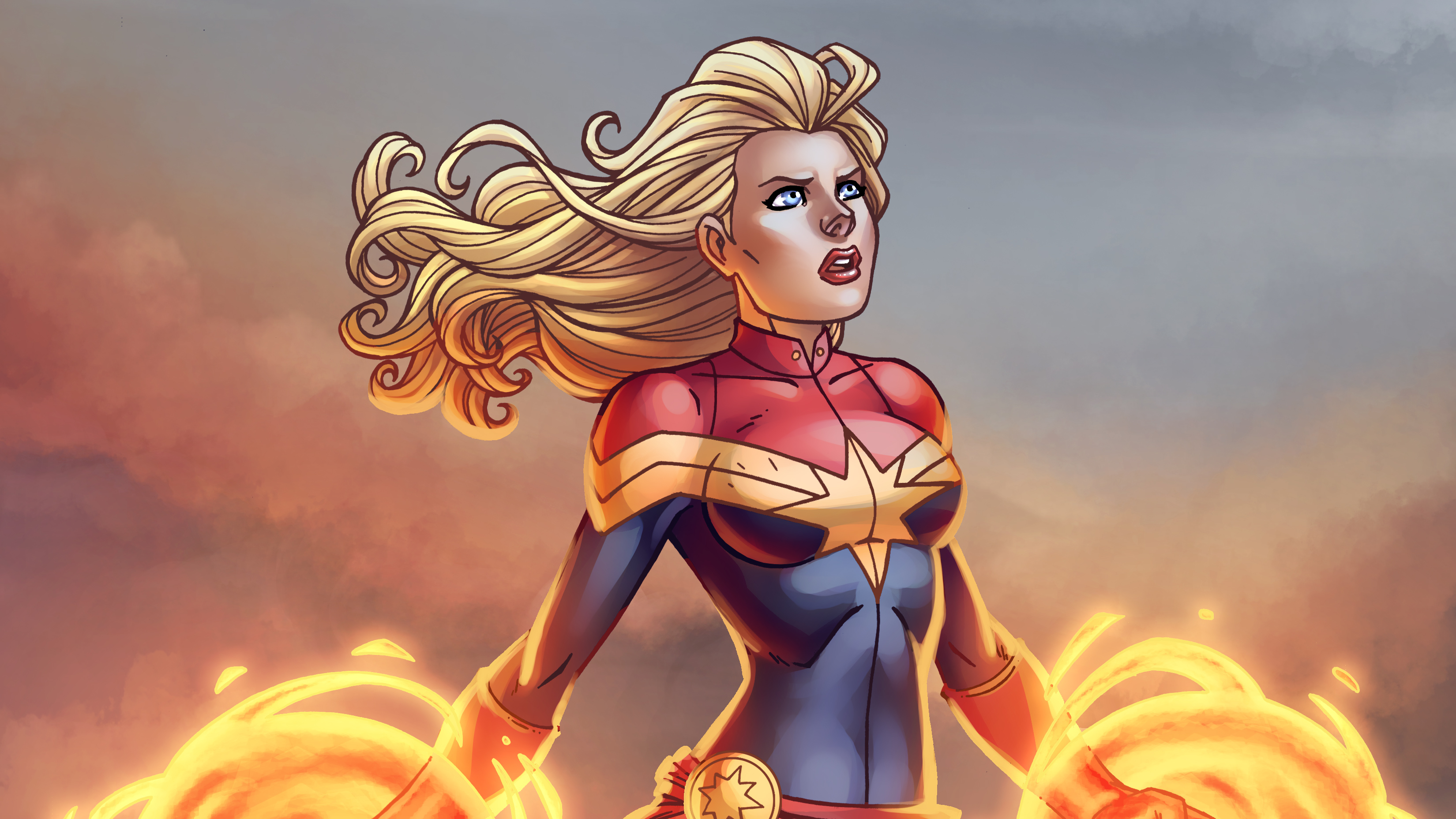 Captain Marvel, avengers, kree, new leader, onlymarvel, power, powerful, HD  phone wallpaper | Peakpx