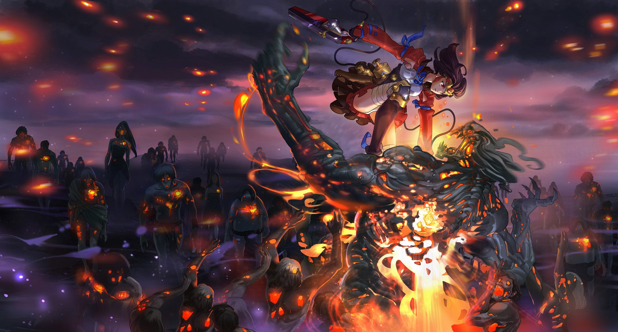 Anime Kabaneri of the Iron Fortress HD Wallpaper