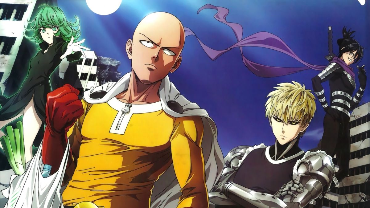 Onepunchman дата выхода. Доктор Генос Ванпанчмен. Он пачмен персы противники.