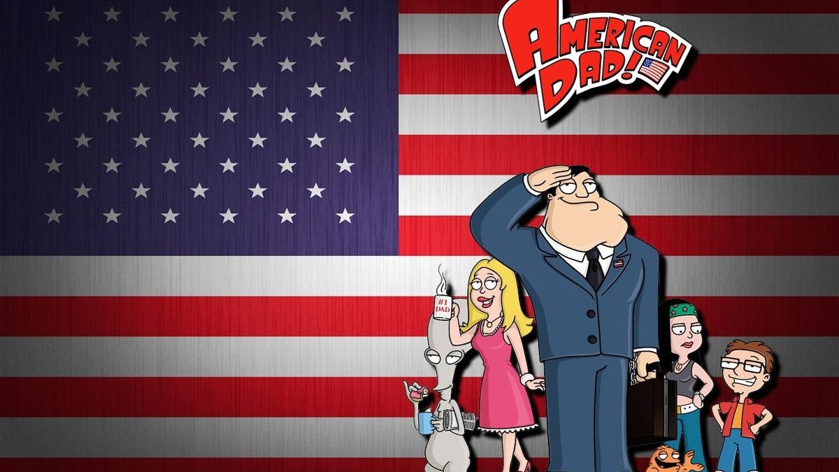 Американский папа. American dad. American dad обои. Мультфильм Америка. Американский папаша персонажи имена.