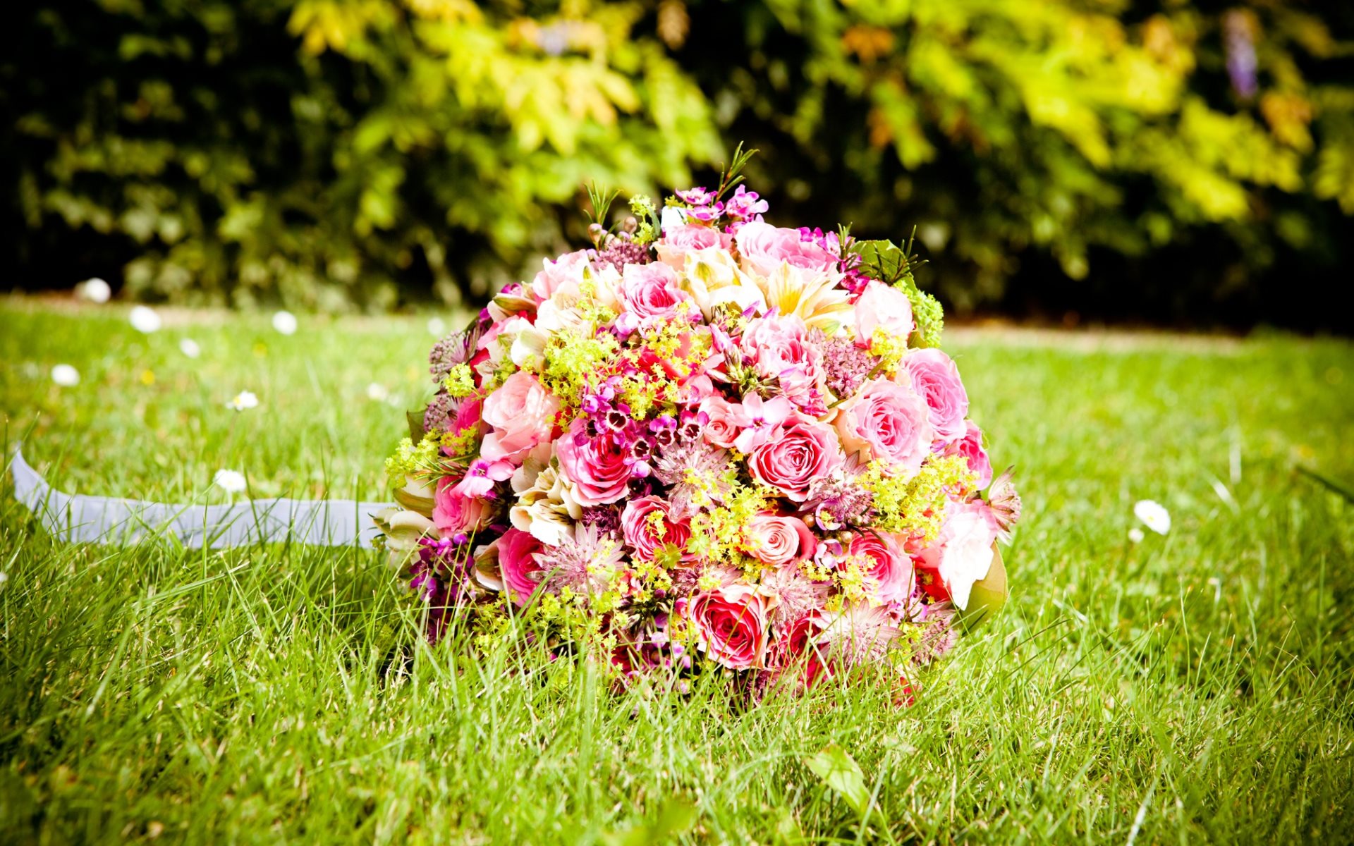 721098壁紙のダウンロードホリデー, 結婚式, 花束, 花, 薔薇-スクリーンセーバーと写真を無料で