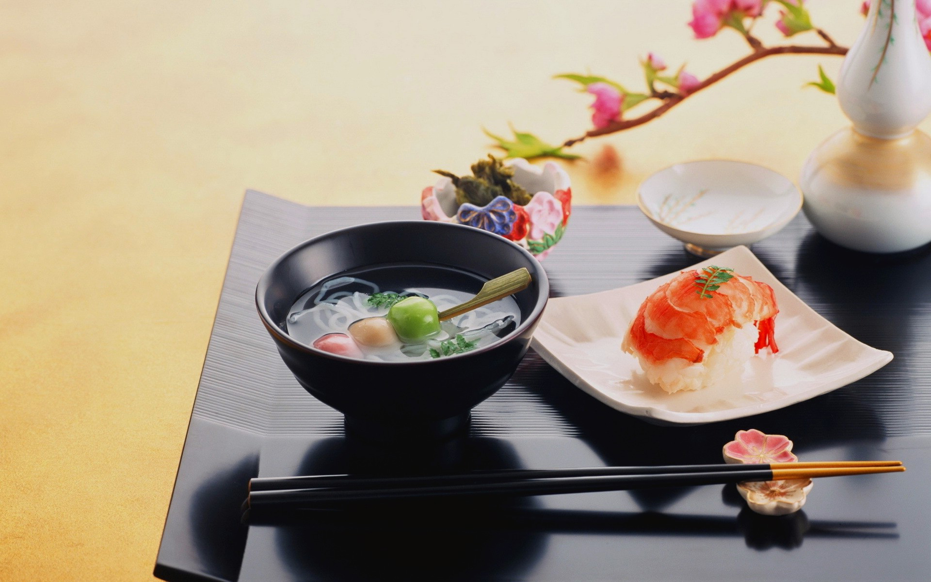 sushi, food HD wallpaper