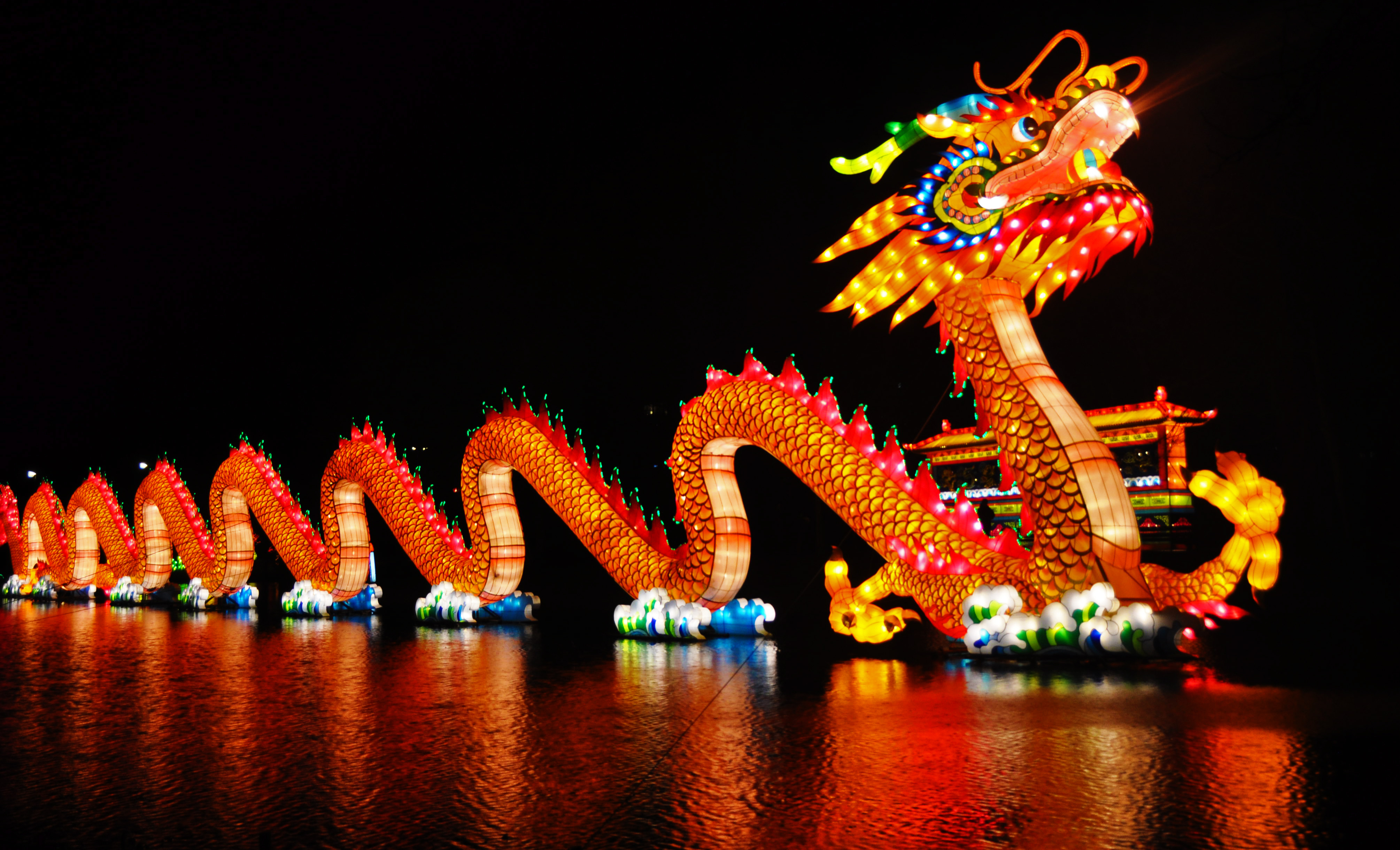 праздник дракона китай