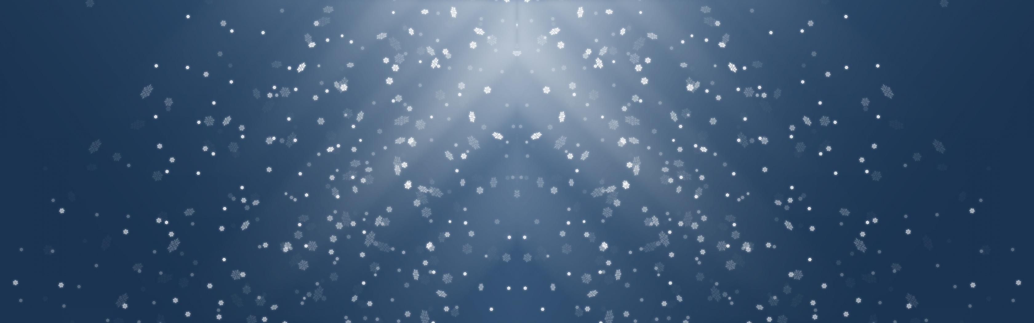 snowflake, snowfall, artistic, snow