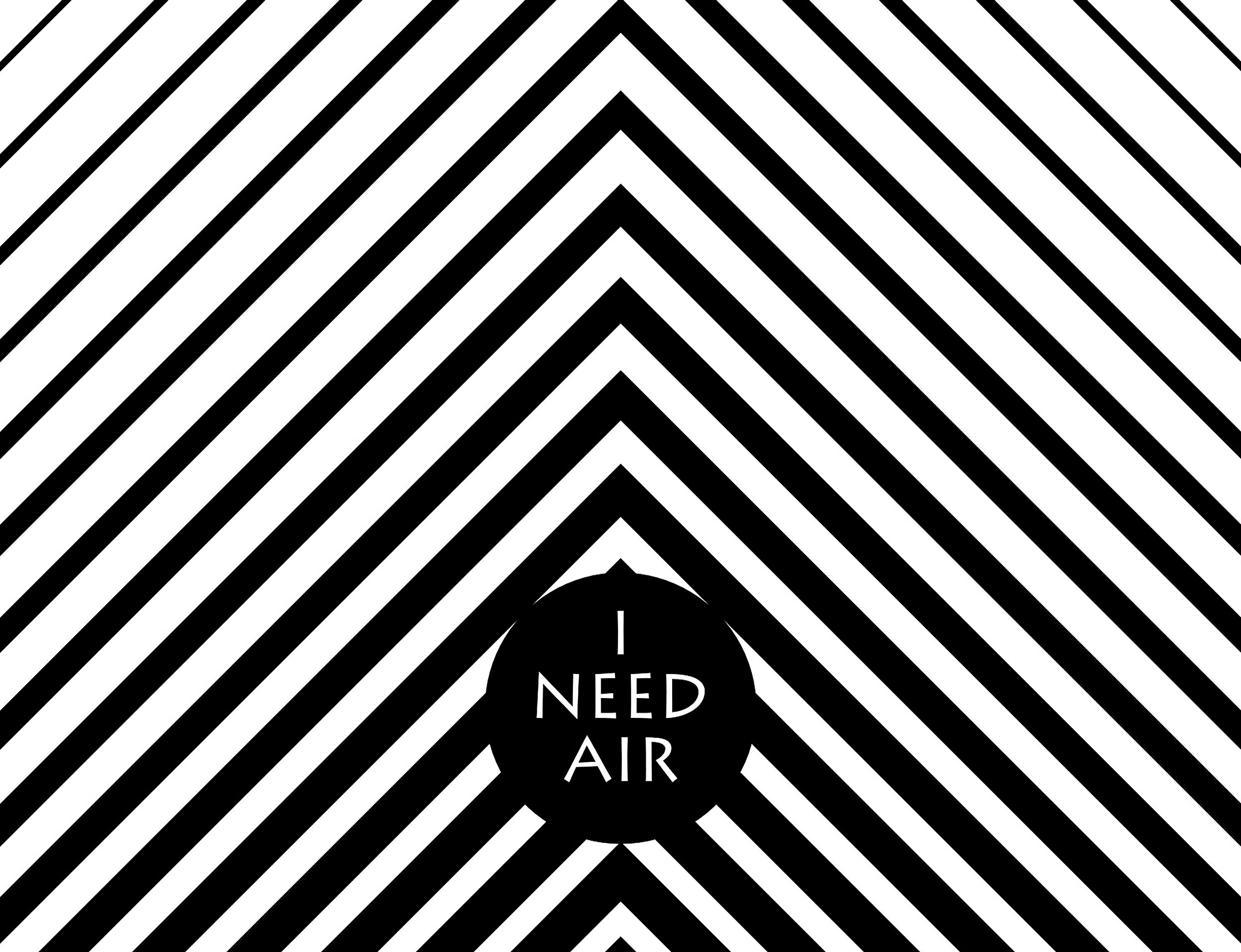 Download mobile wallpaper Air, Chb, Bw, Inscription, Lines, Words for free.