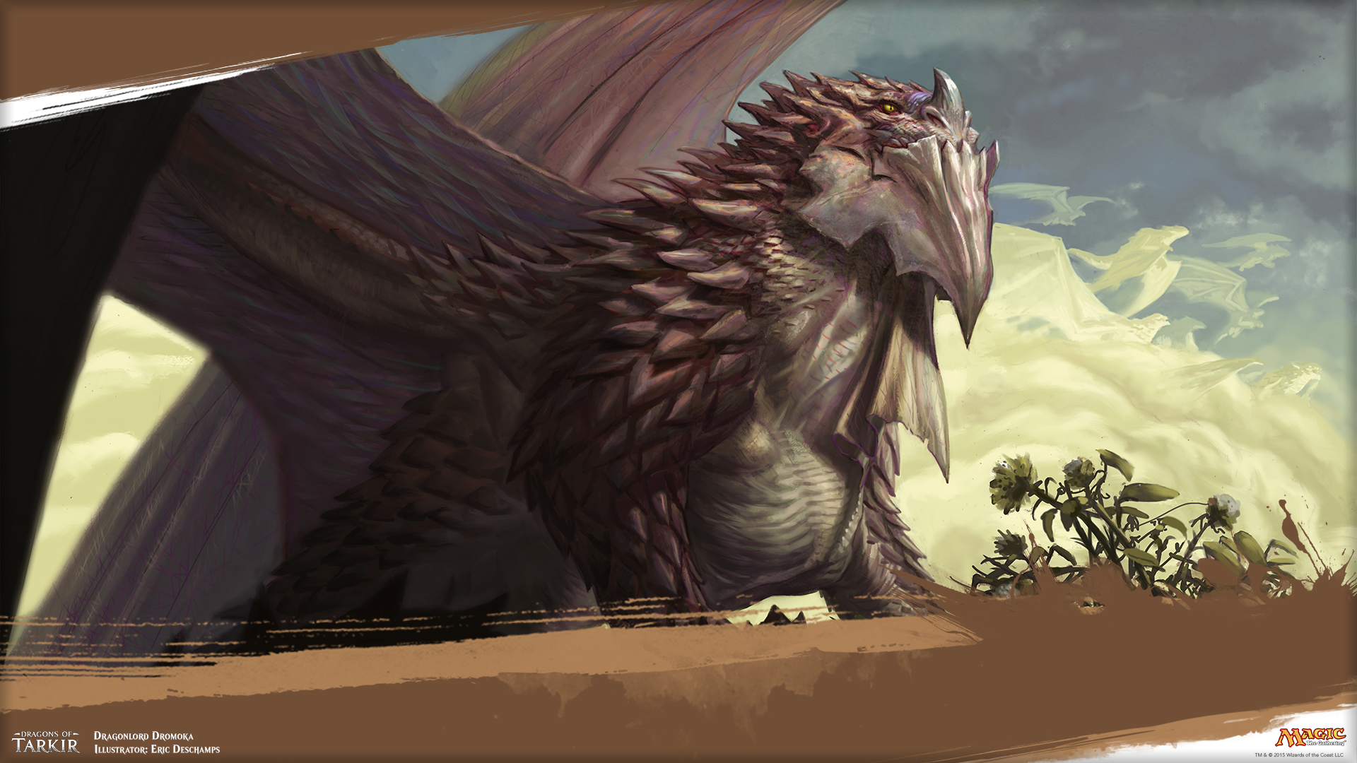Download mobile wallpaper Dragon, Game, Magic: The Gathering for free.