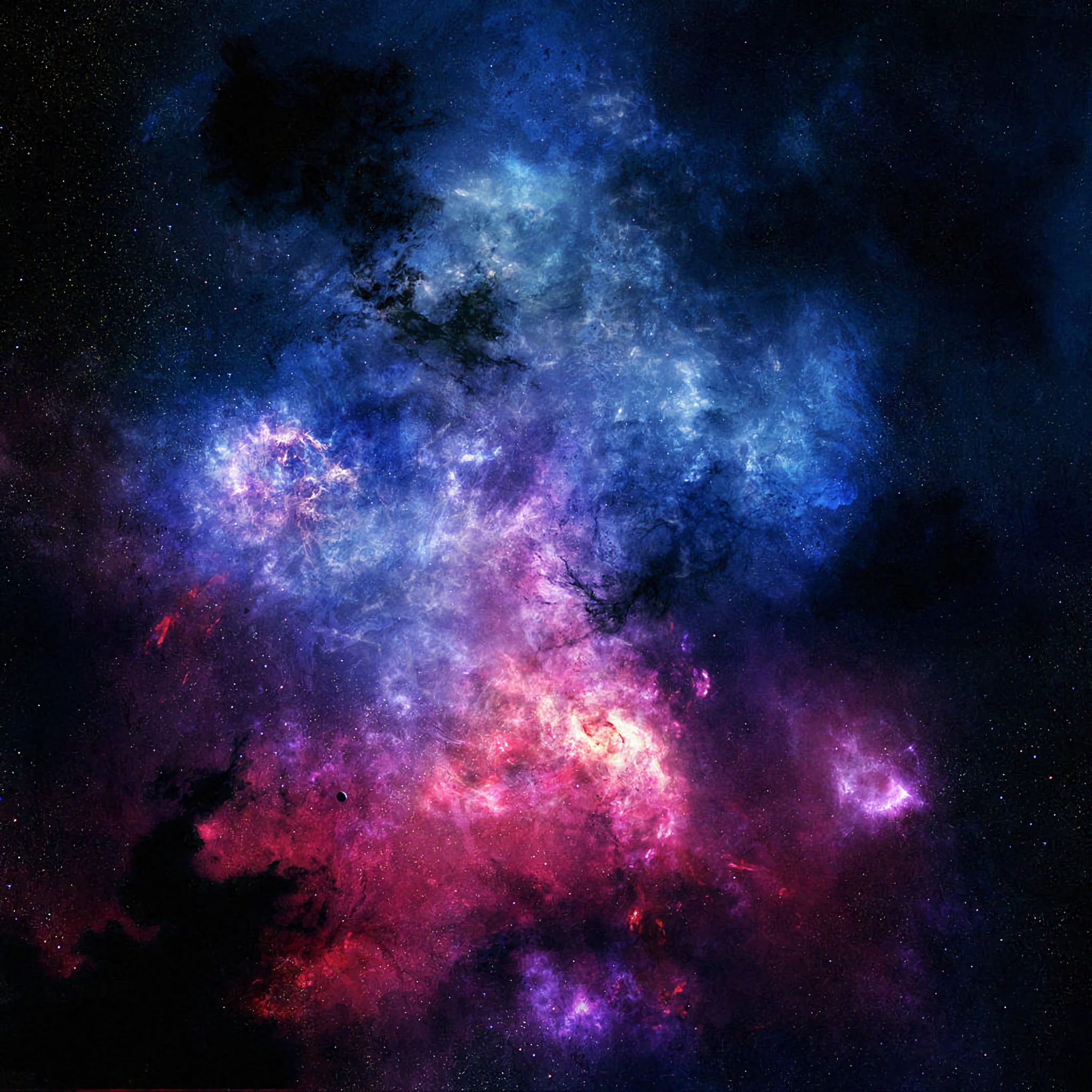 76460 Bild herunterladen motley, universum, mehrfarbig, nebel, sternenhimmel, universe, galaxis, galaxy - Hintergrundbilder und Bildschirmschoner kostenlos