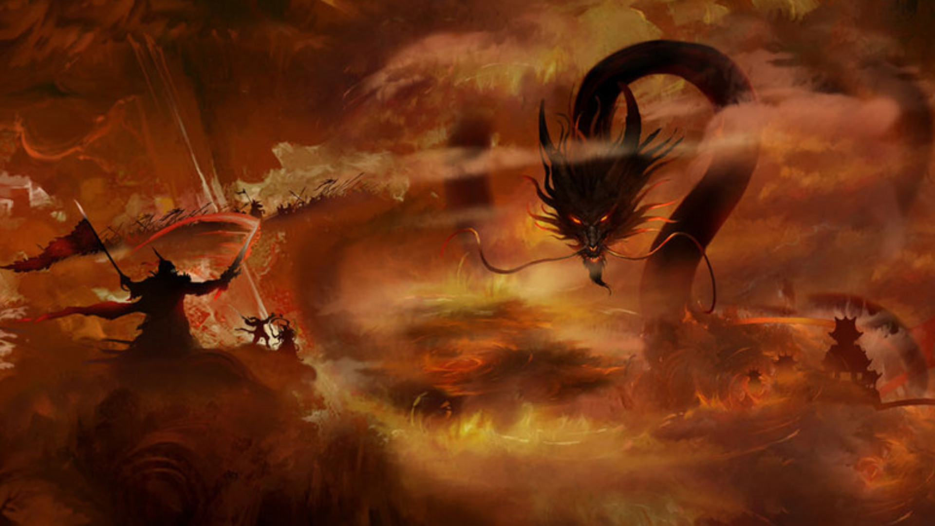 Самурай против дракона
