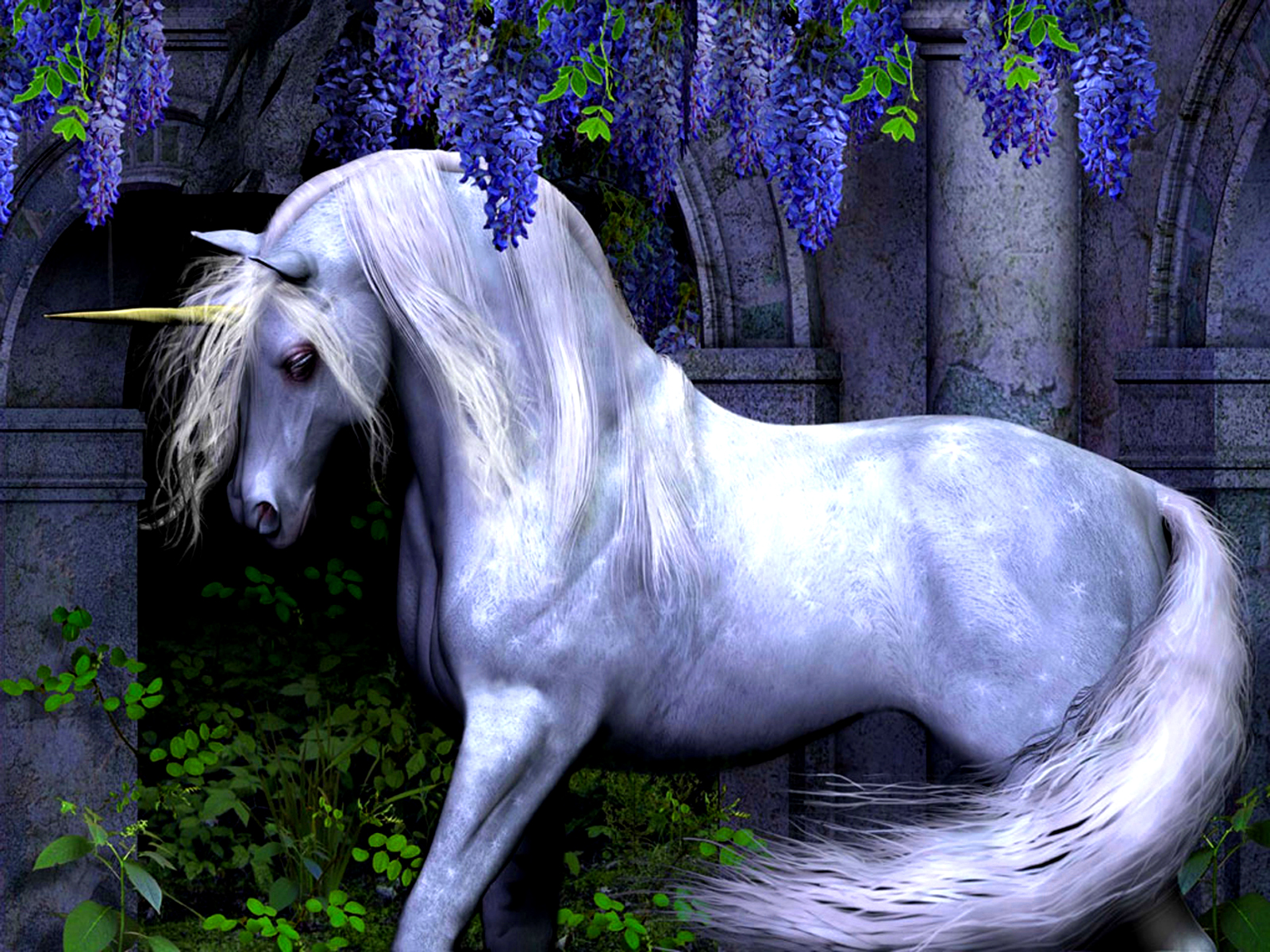 Download mobile wallpaper Fantasy Animals, Unicorn, Fantasy for free.