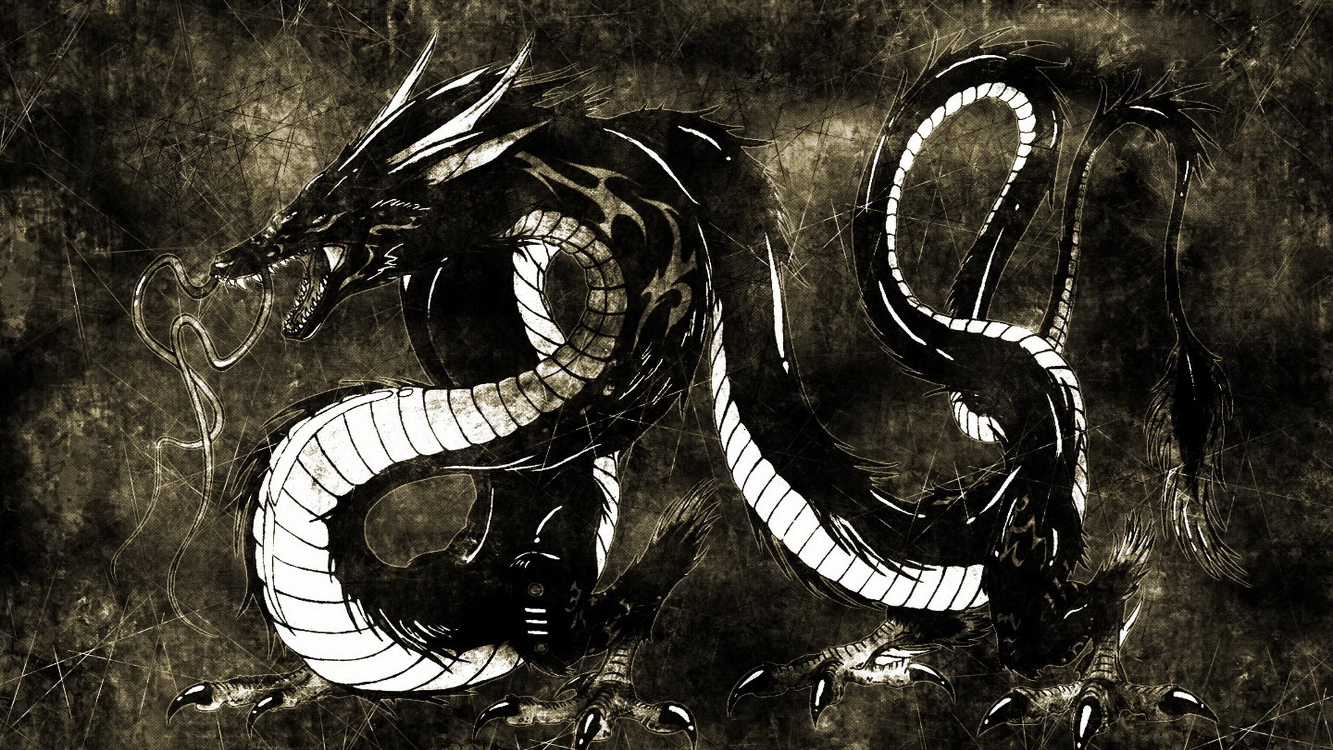Сюаньлун черный дракон