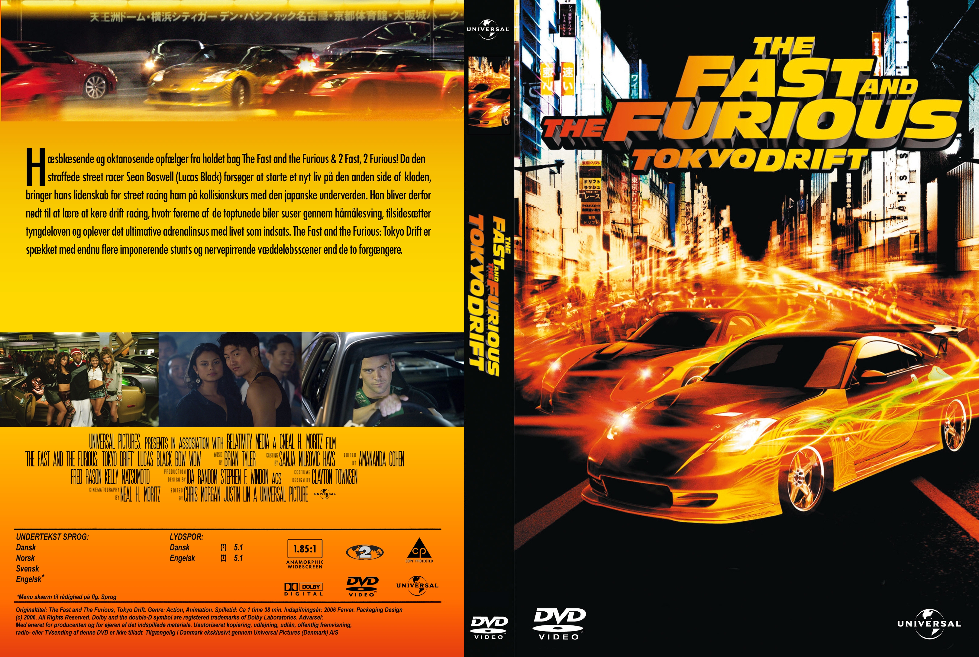 Fast & Furious Tokyo Drift 2006 posters