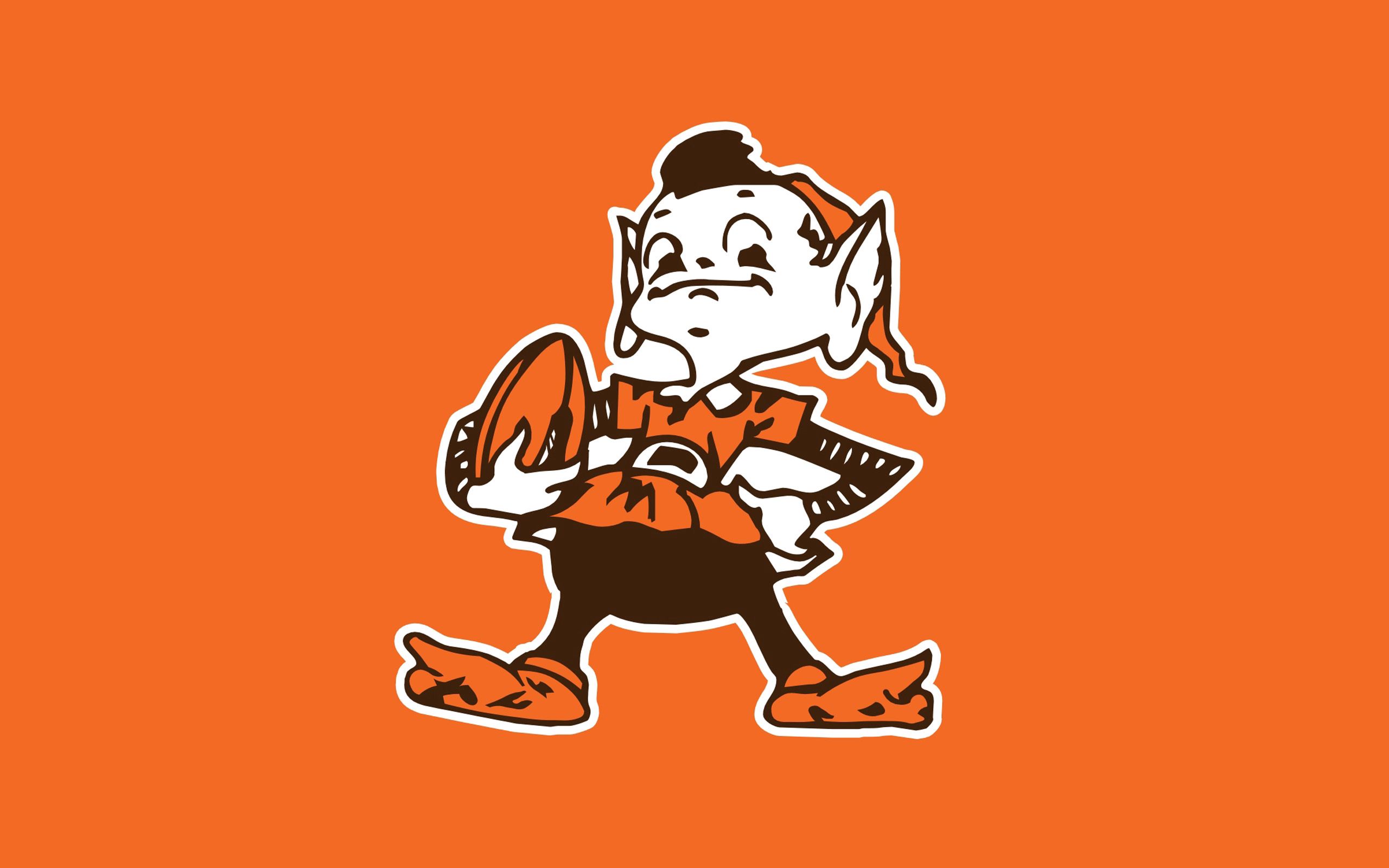 Download mobile wallpaper Cleveland Browns, American Football, Logo, Sports, Logotype for free.